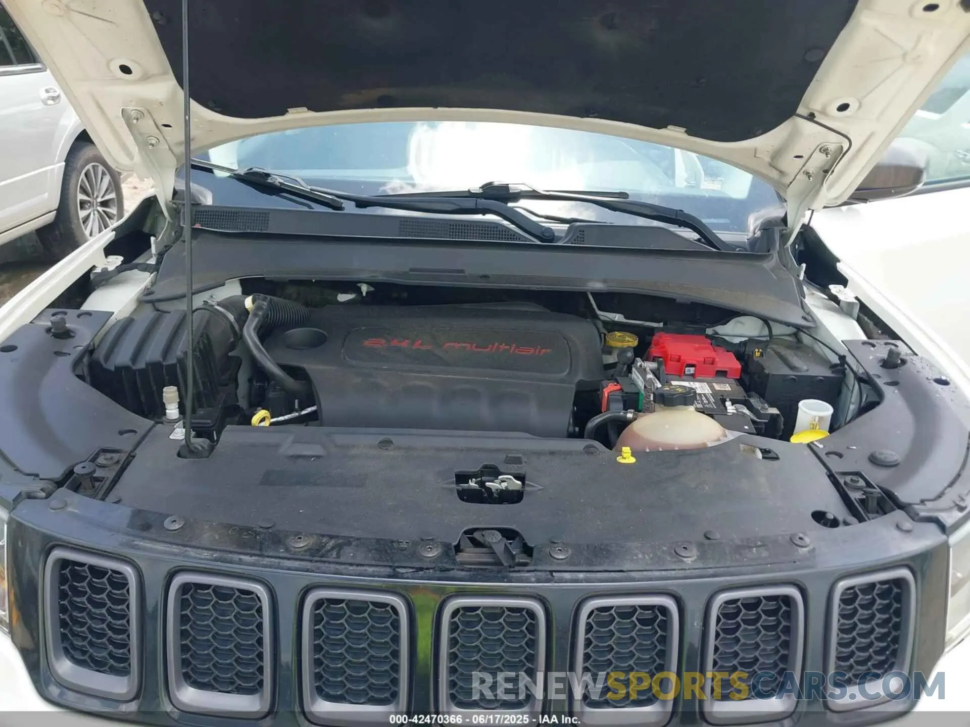 10 fotografías del automóvil dañado 3C4NJDDB1MT571866 JEEP COMPASS 2021