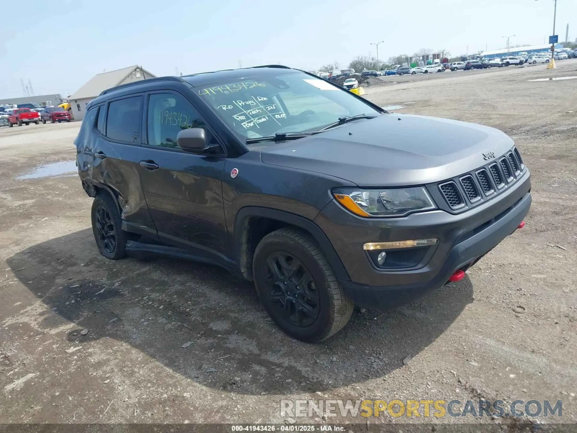 1 fotografías del automóvil dañado 3C4NJDDB3MT529263 JEEP COMPASS 2021