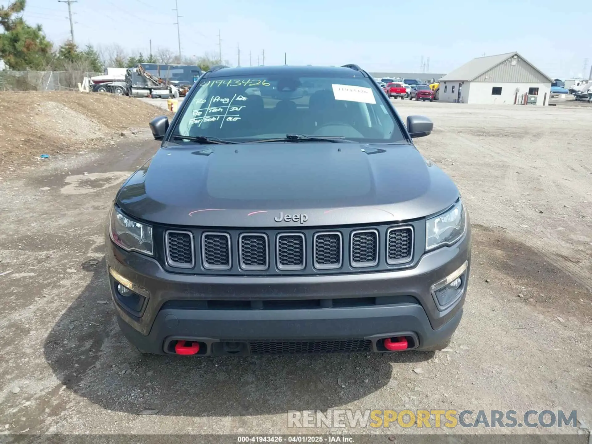 12 fotografías del automóvil dañado 3C4NJDDB3MT529263 JEEP COMPASS 2021