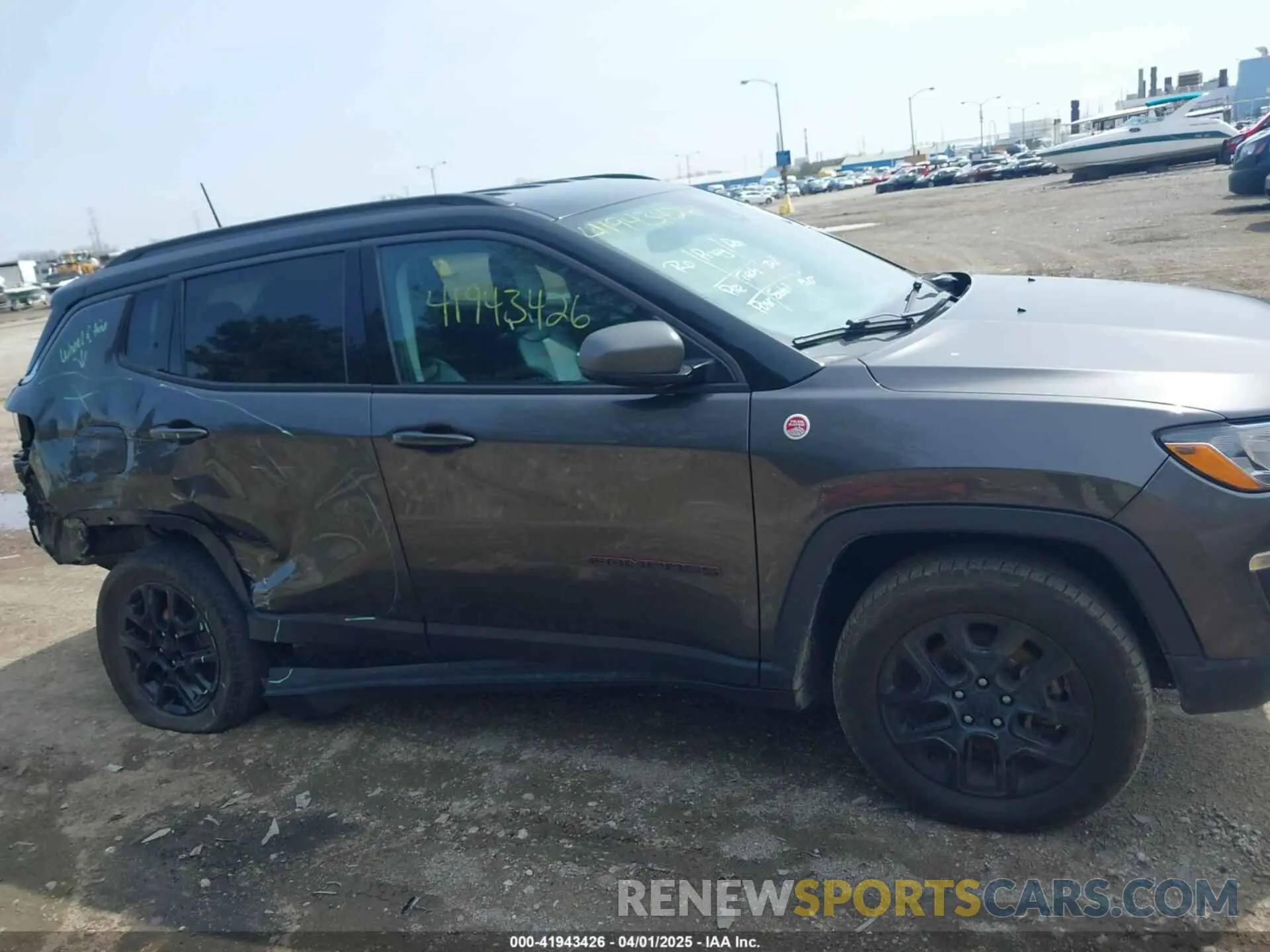 13 fotografías del automóvil dañado 3C4NJDDB3MT529263 JEEP COMPASS 2021