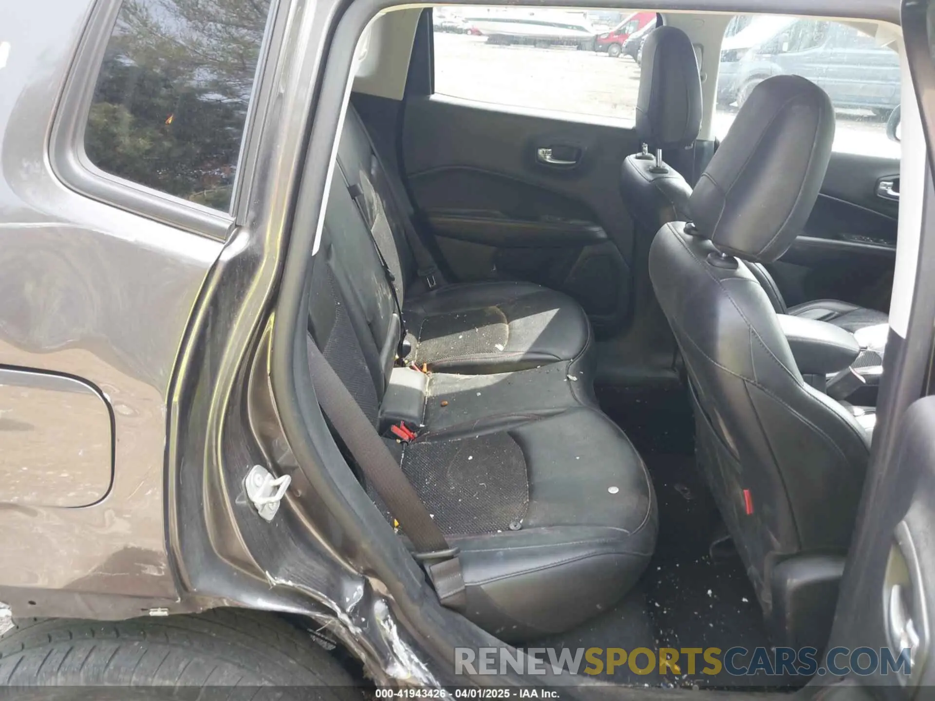 8 fotografías del automóvil dañado 3C4NJDDB3MT529263 JEEP COMPASS 2021