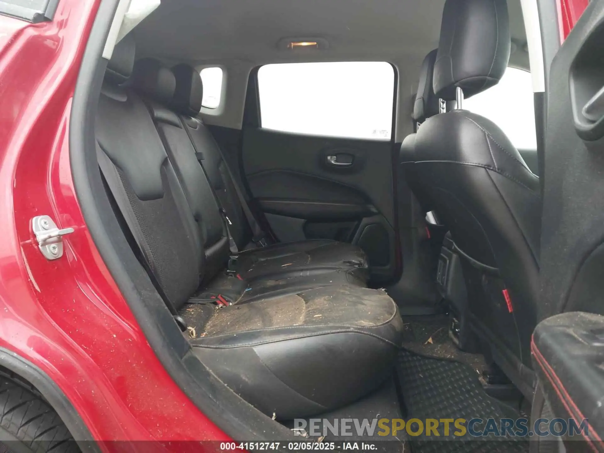 8 fotografías del automóvil dañado 3C4NJDDB5MT589965 JEEP COMPASS 2021