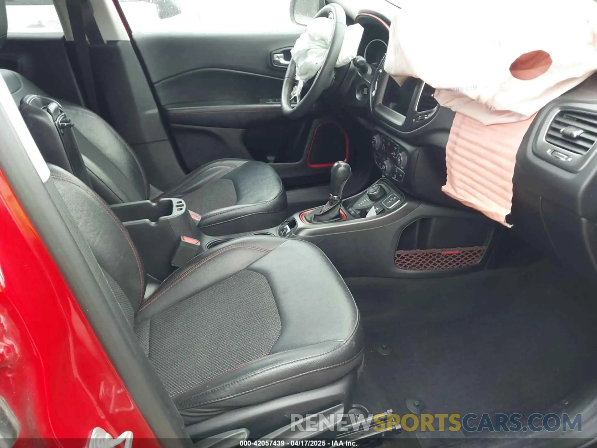 5 fotografías del automóvil dañado 3C4NJDDB6MT574374 JEEP COMPASS 2021