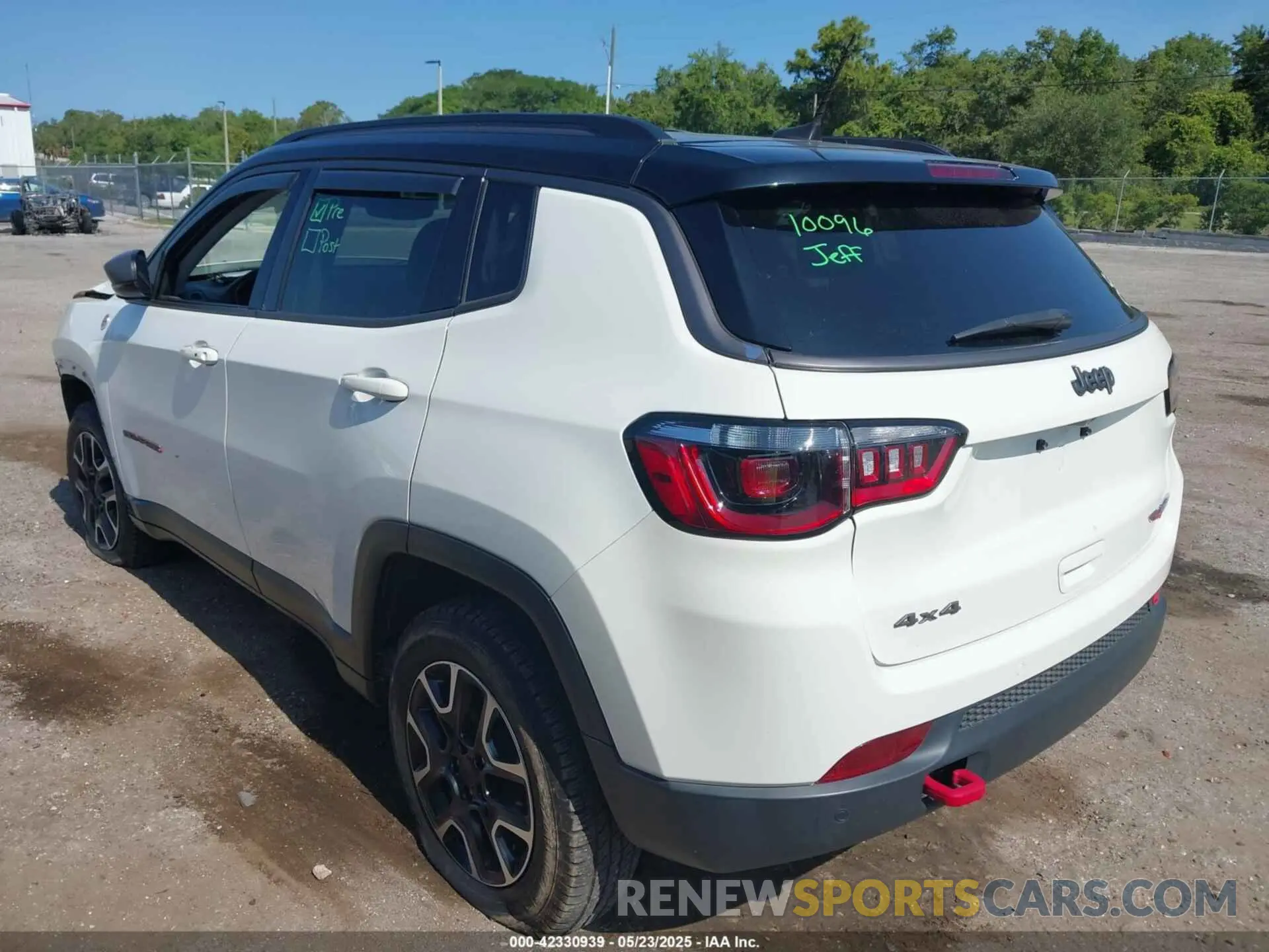 3 fotografías del automóvil dañado 3C4NJDDB7MT564467 JEEP COMPASS 2021
