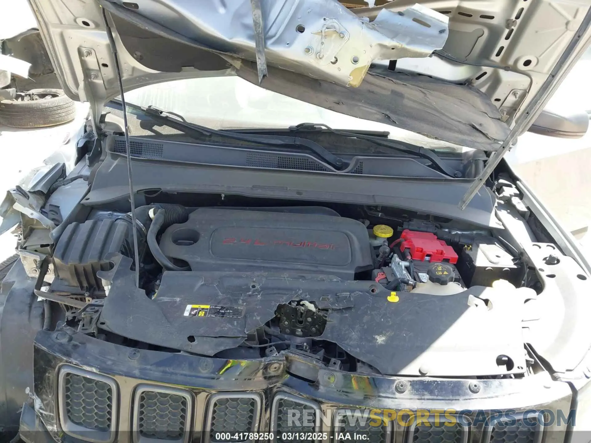 10 fotografías del automóvil dañado 3C4NJDDB9MT527131 JEEP COMPASS 2021