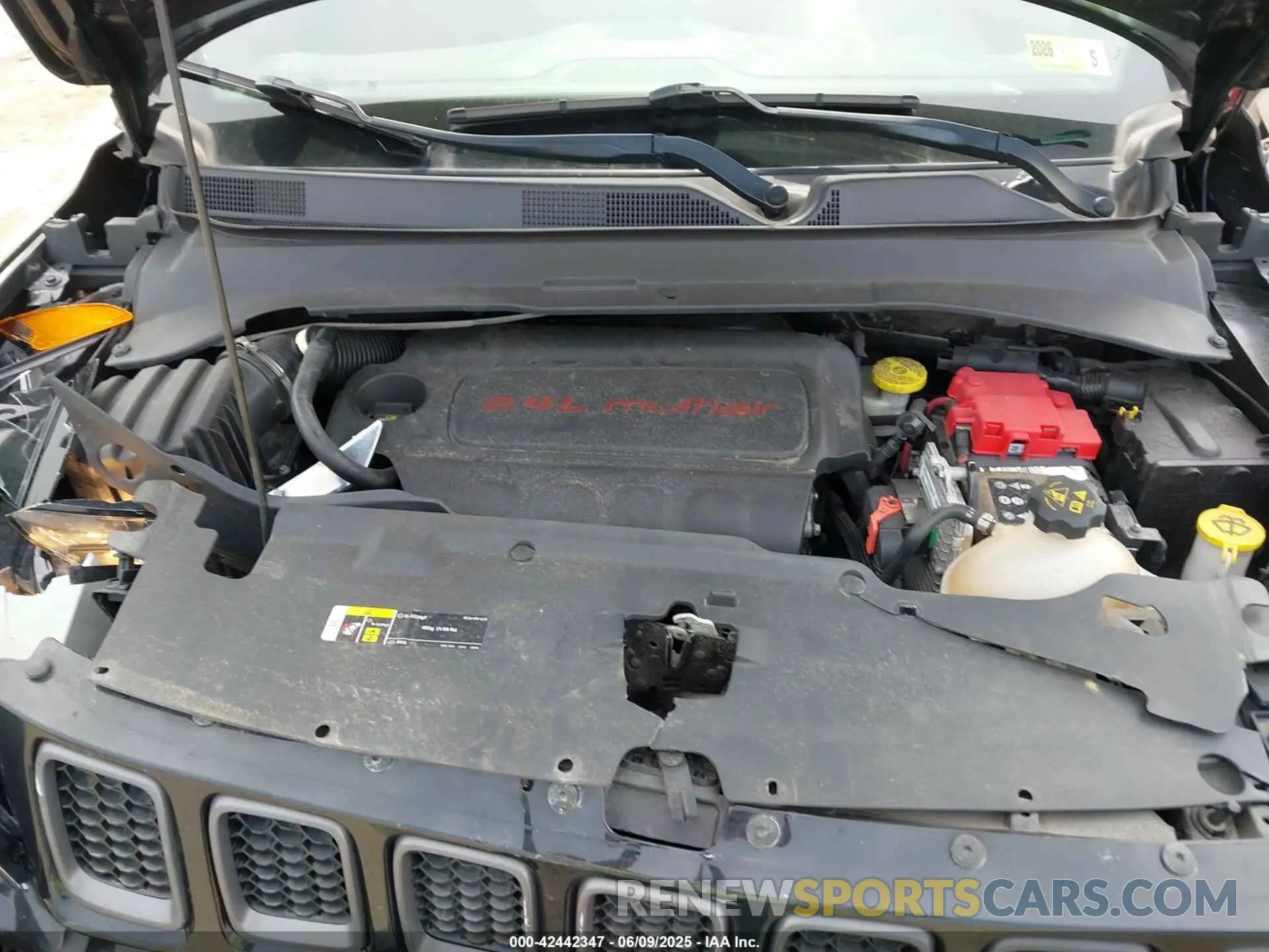 10 fotografías del automóvil dañado 3C4NJDEB0MT548139 JEEP COMPASS 2021