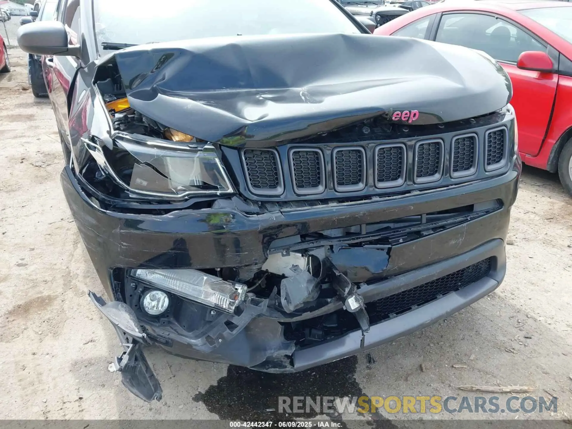 6 fotografías del automóvil dañado 3C4NJDEB0MT548139 JEEP COMPASS 2021