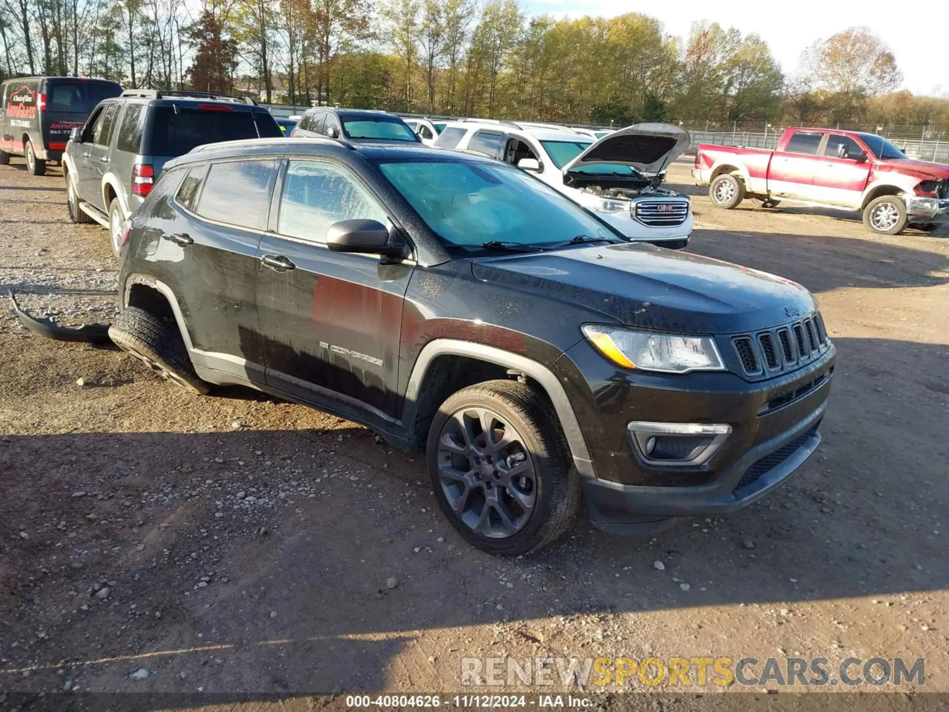 1 fotografías del automóvil dañado 3C4NJDEB0MT601065 JEEP COMPASS 2021