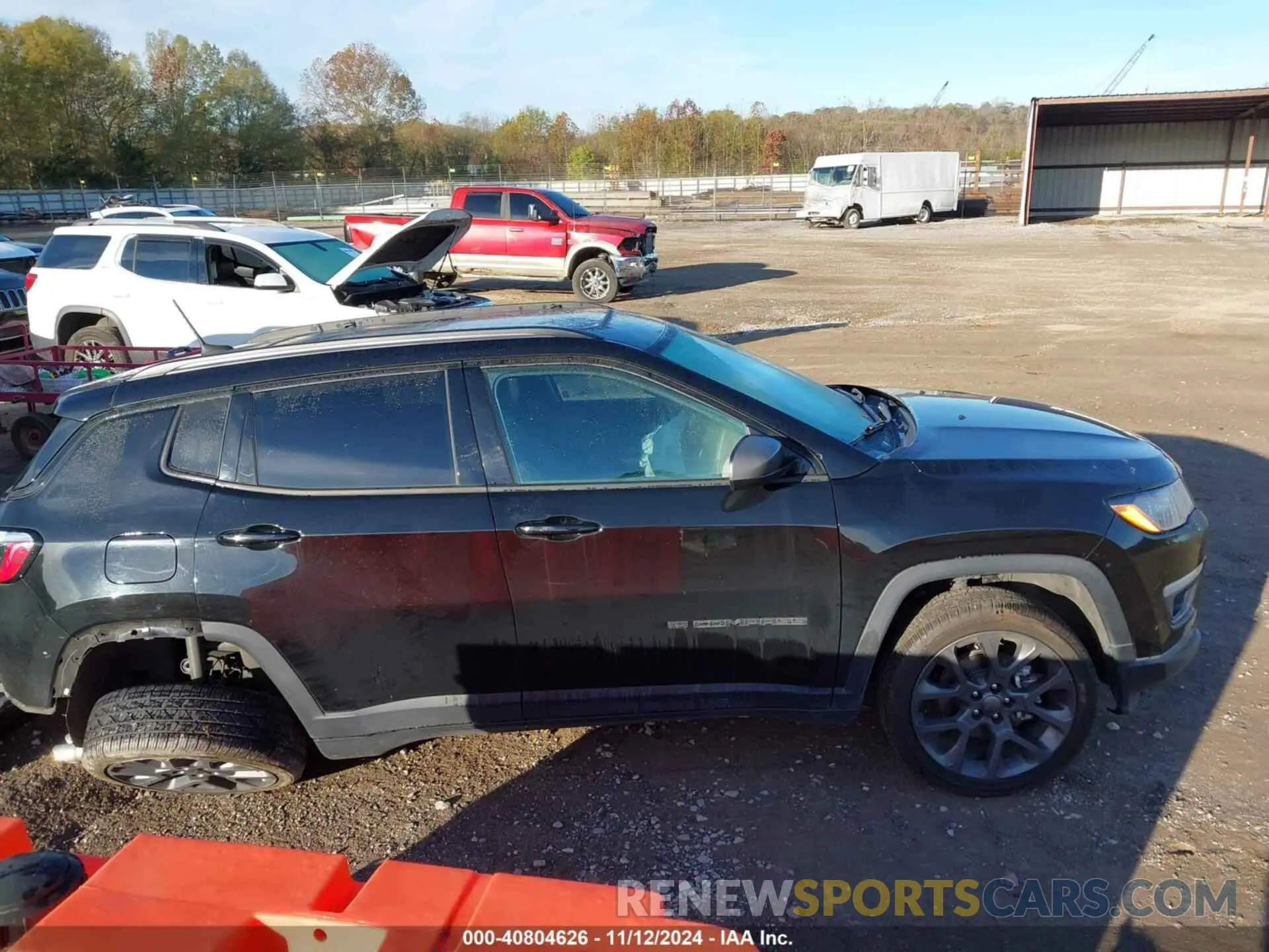 14 fotografías del automóvil dañado 3C4NJDEB0MT601065 JEEP COMPASS 2021