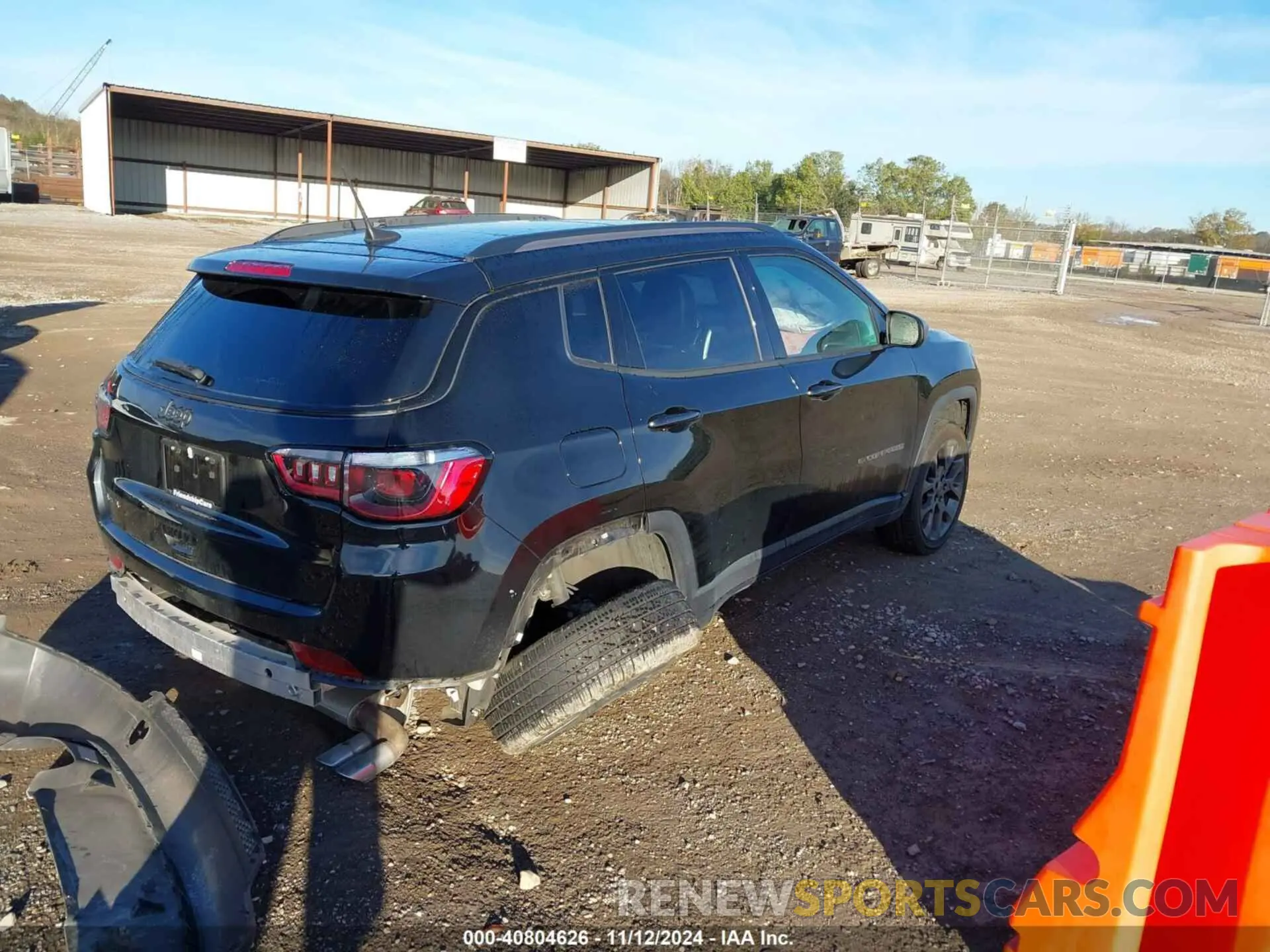 4 fotografías del automóvil dañado 3C4NJDEB0MT601065 JEEP COMPASS 2021
