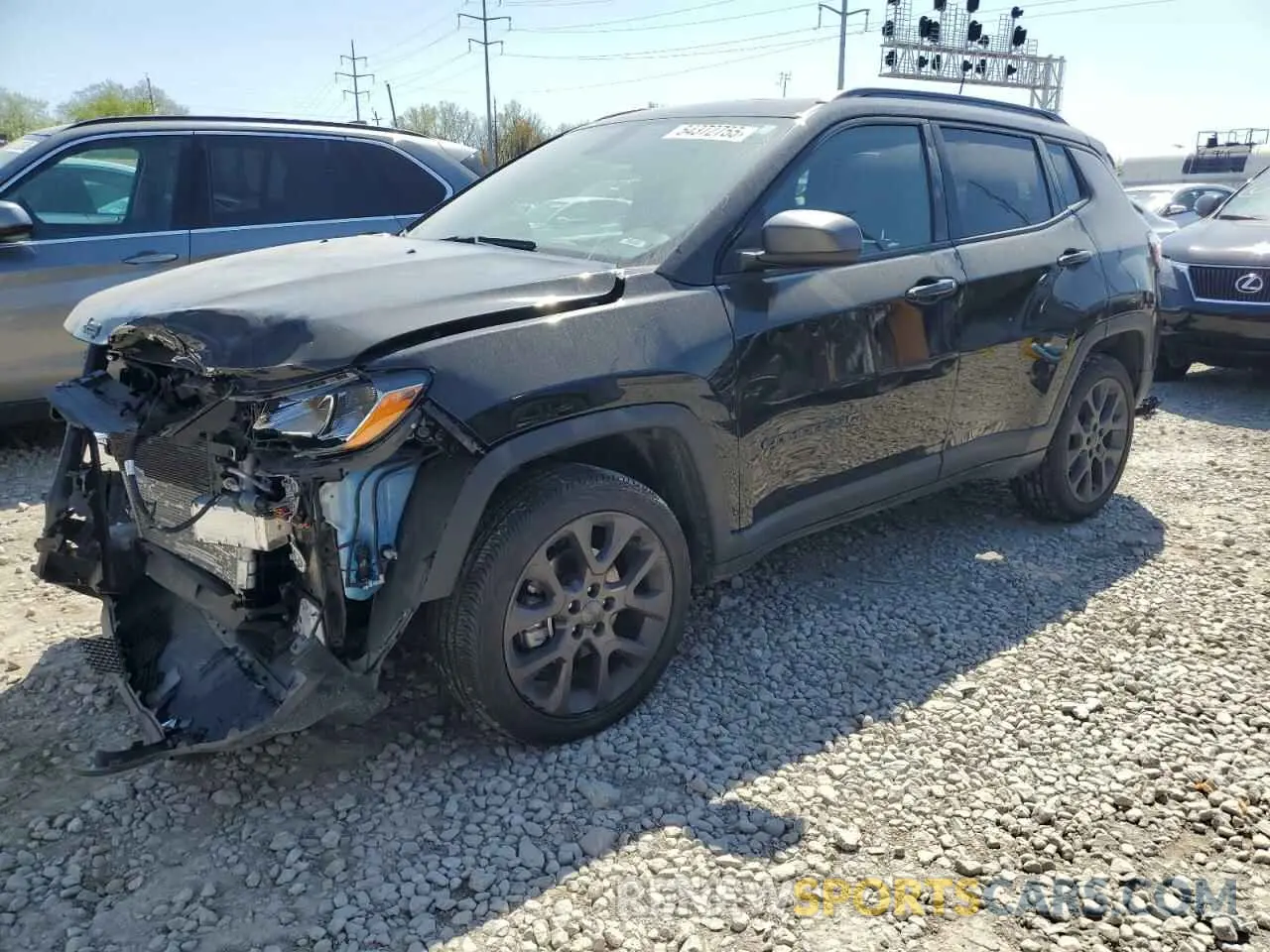 1 fotografías del automóvil dañado 3C4NJDEB1MT513691 JEEP COMPASS 2021