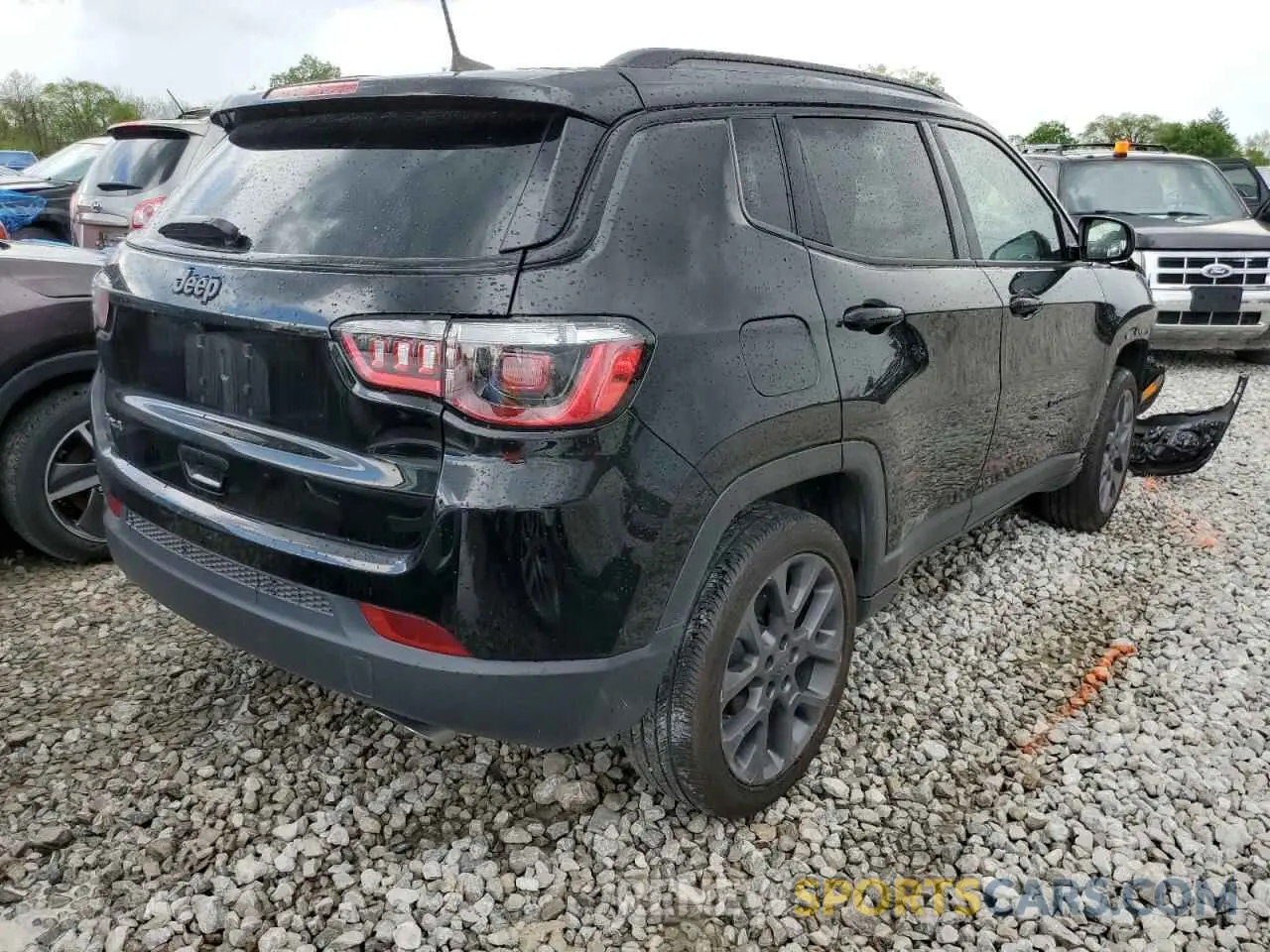 3 fotografías del automóvil dañado 3C4NJDEB1MT513691 JEEP COMPASS 2021