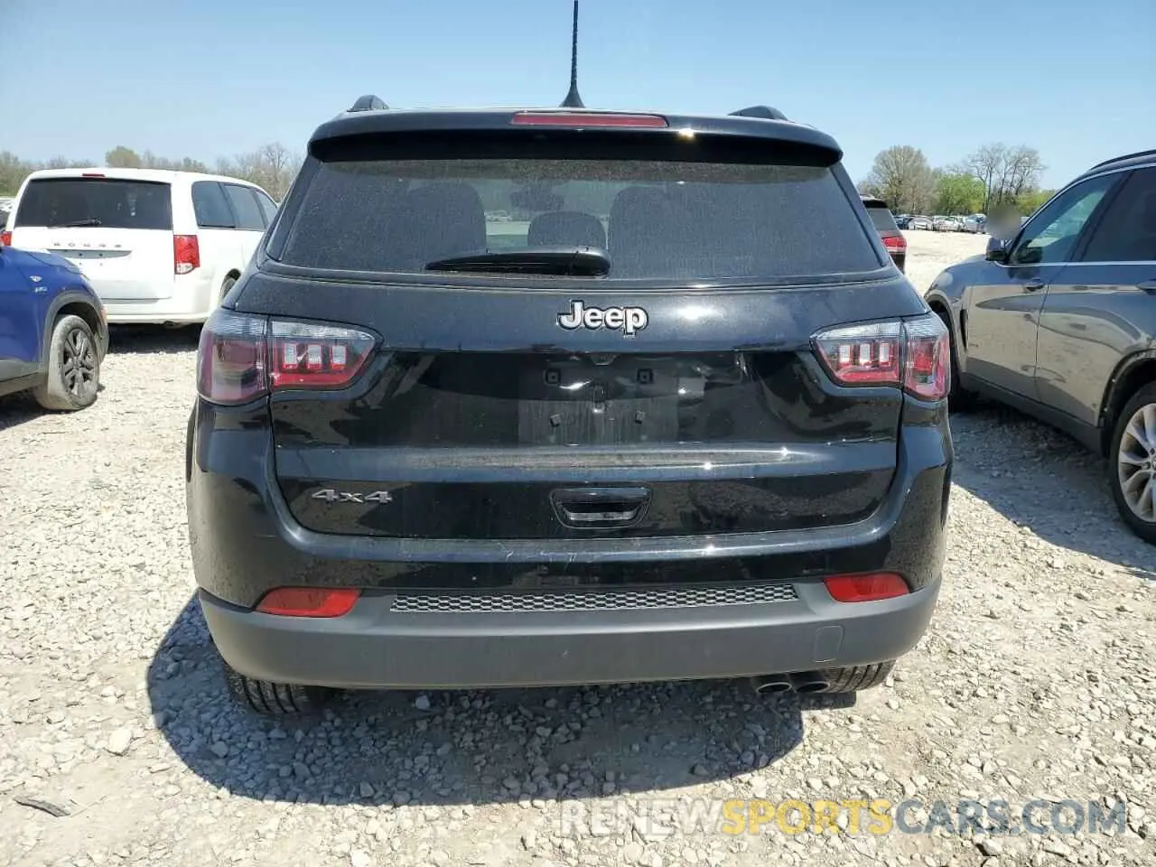 6 fotografías del automóvil dañado 3C4NJDEB1MT513691 JEEP COMPASS 2021