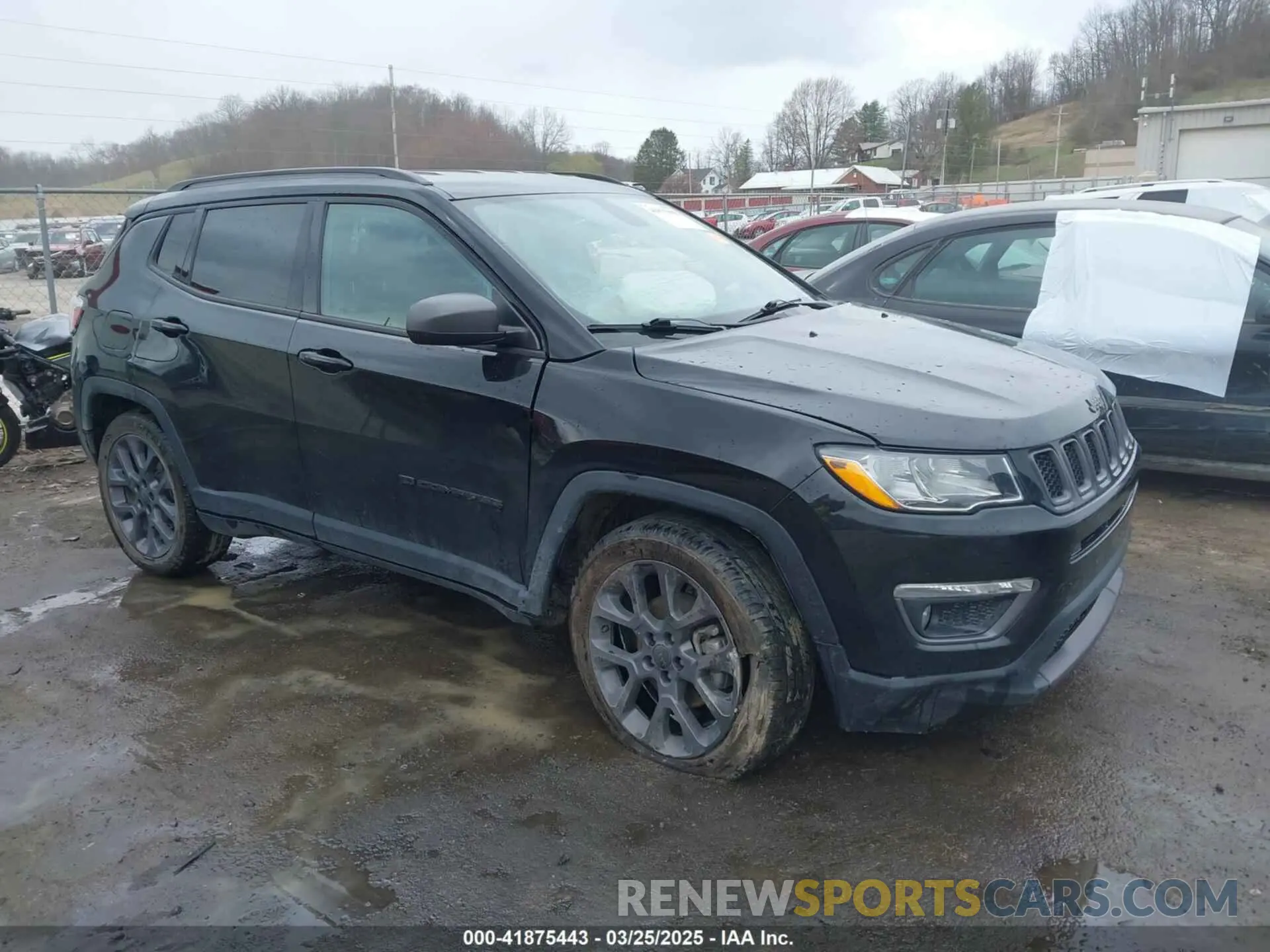 1 fotografías del automóvil dañado 3C4NJDEB2MT540186 JEEP COMPASS 2021
