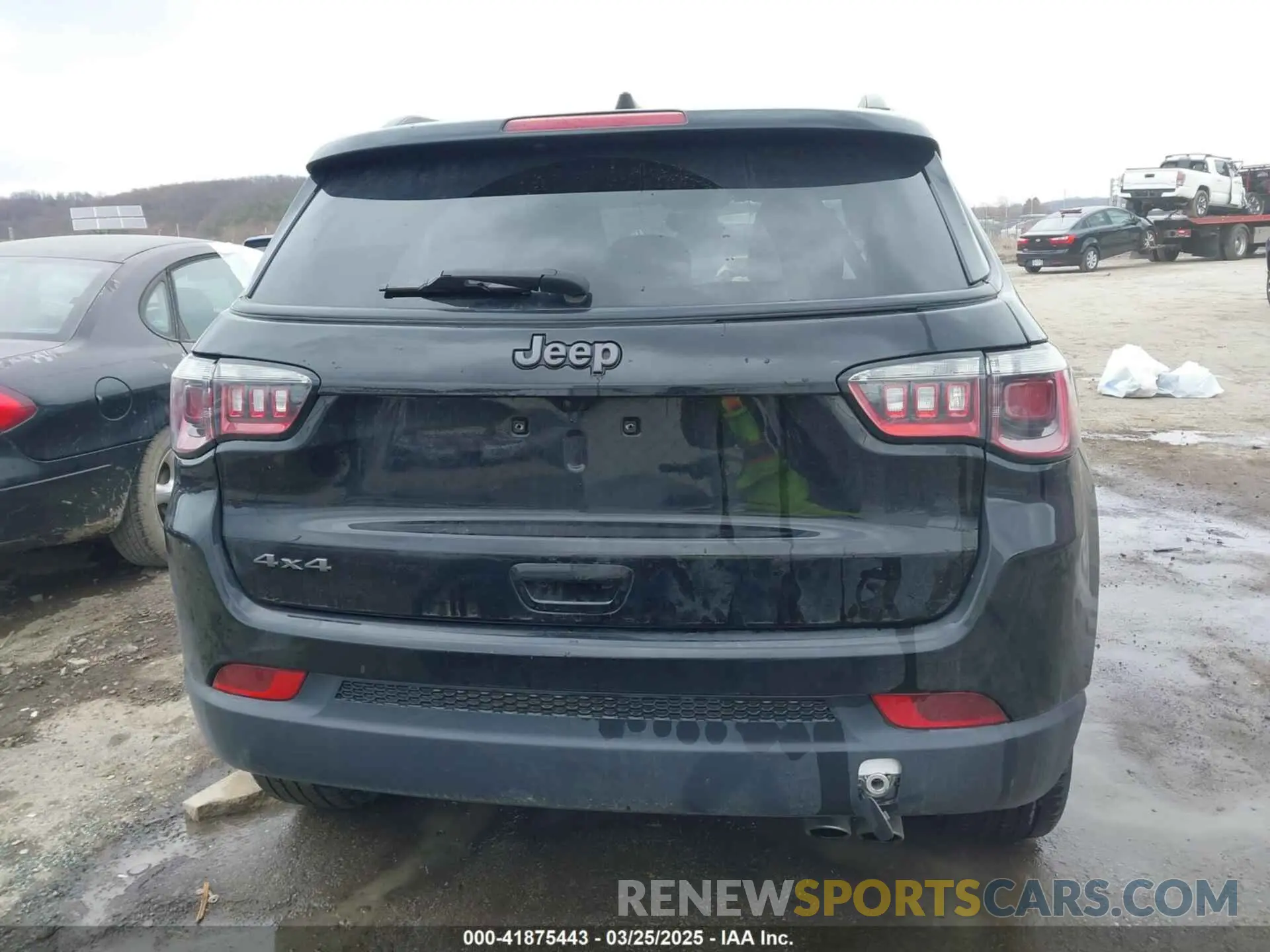 16 fotografías del automóvil dañado 3C4NJDEB2MT540186 JEEP COMPASS 2021