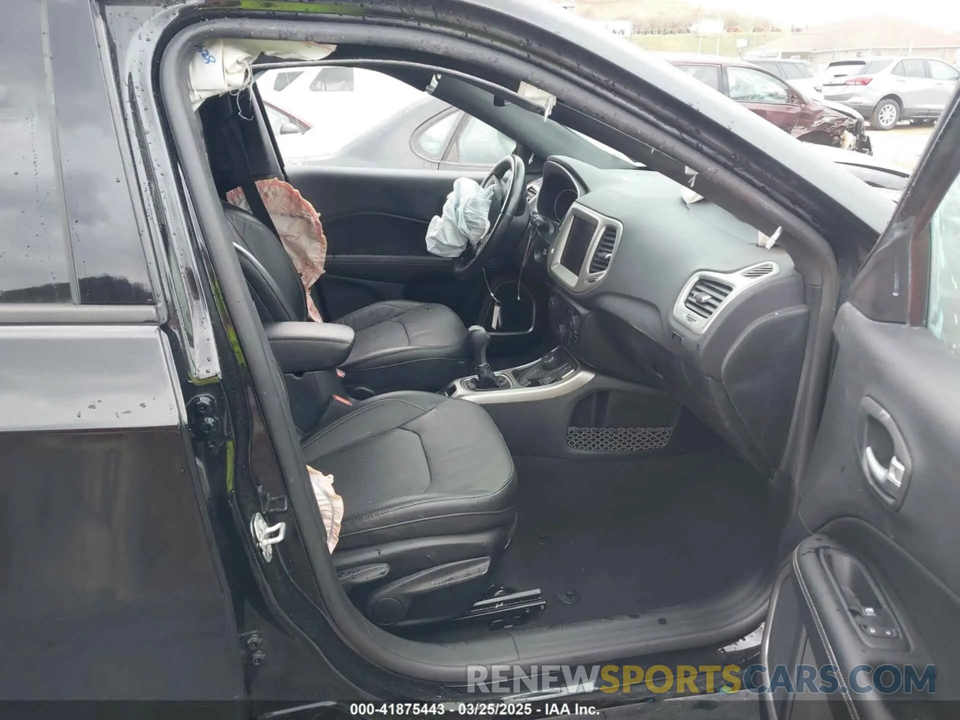 5 fotografías del automóvil dañado 3C4NJDEB2MT540186 JEEP COMPASS 2021