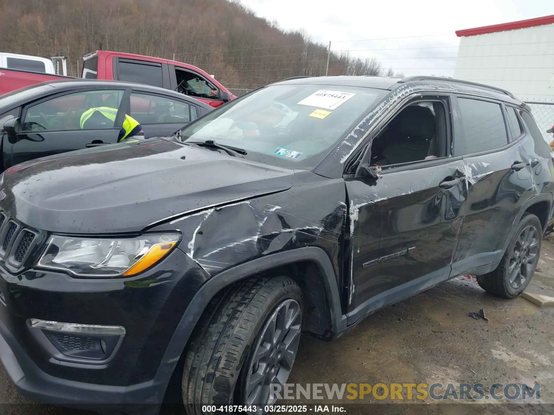 6 fotografías del automóvil dañado 3C4NJDEB2MT540186 JEEP COMPASS 2021