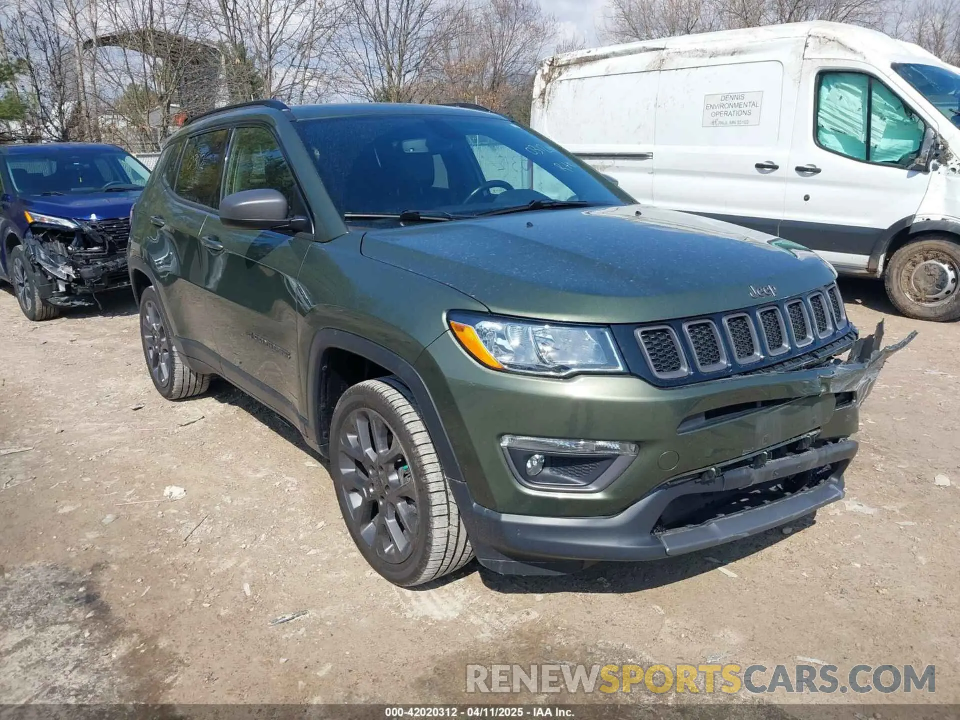 1 fotografías del automóvil dañado 3C4NJDEB2MT560454 JEEP COMPASS 2021