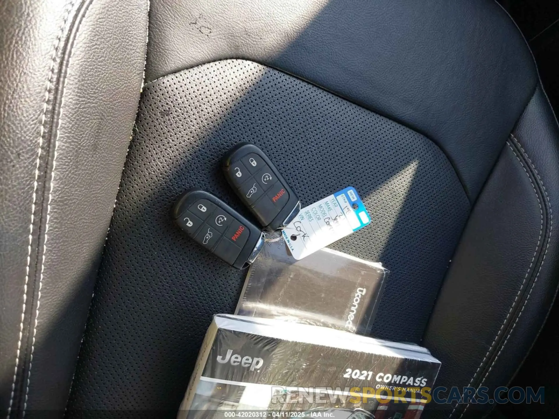 11 fotografías del automóvil dañado 3C4NJDEB2MT560454 JEEP COMPASS 2021