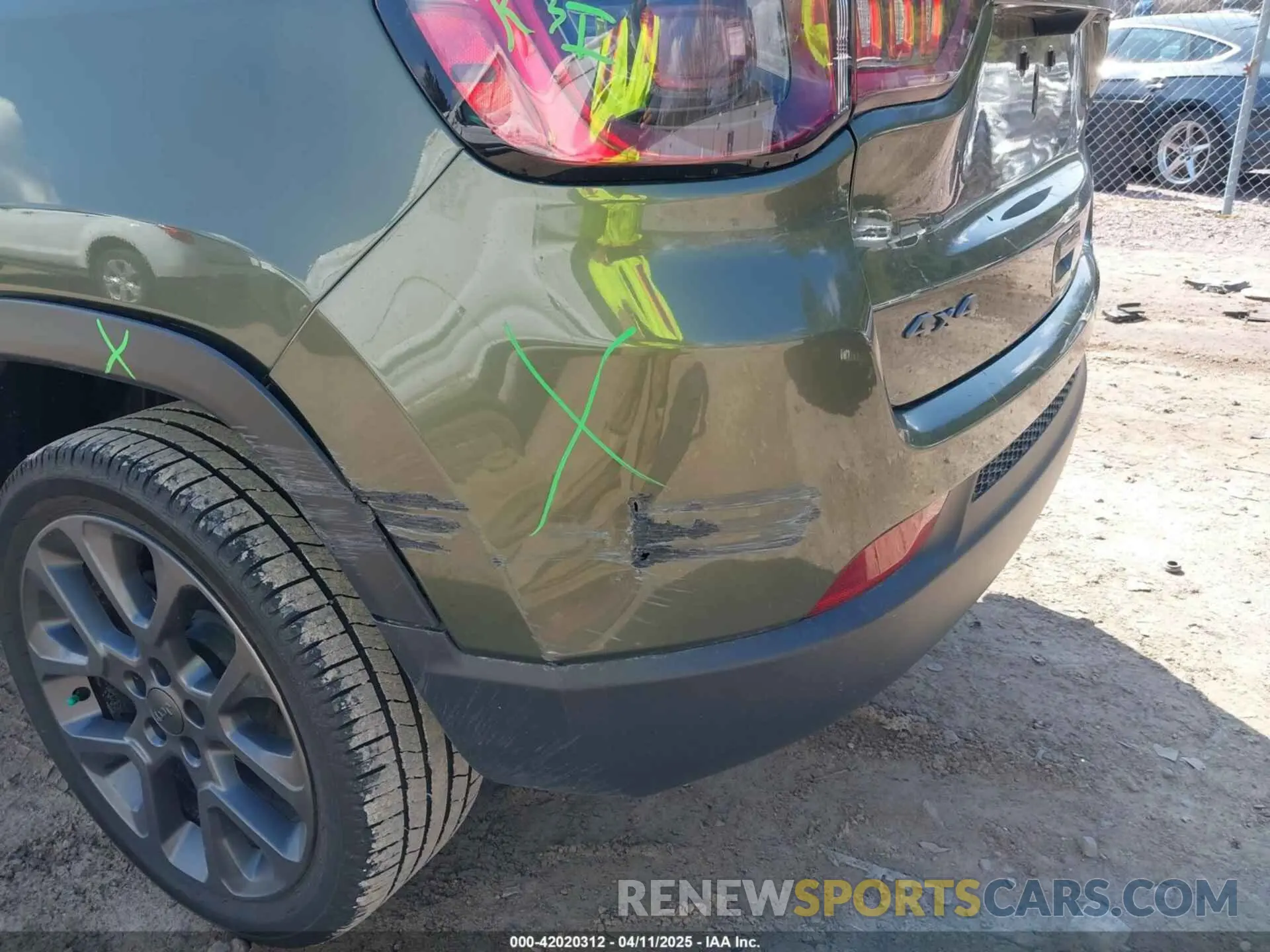 12 fotografías del automóvil dañado 3C4NJDEB2MT560454 JEEP COMPASS 2021