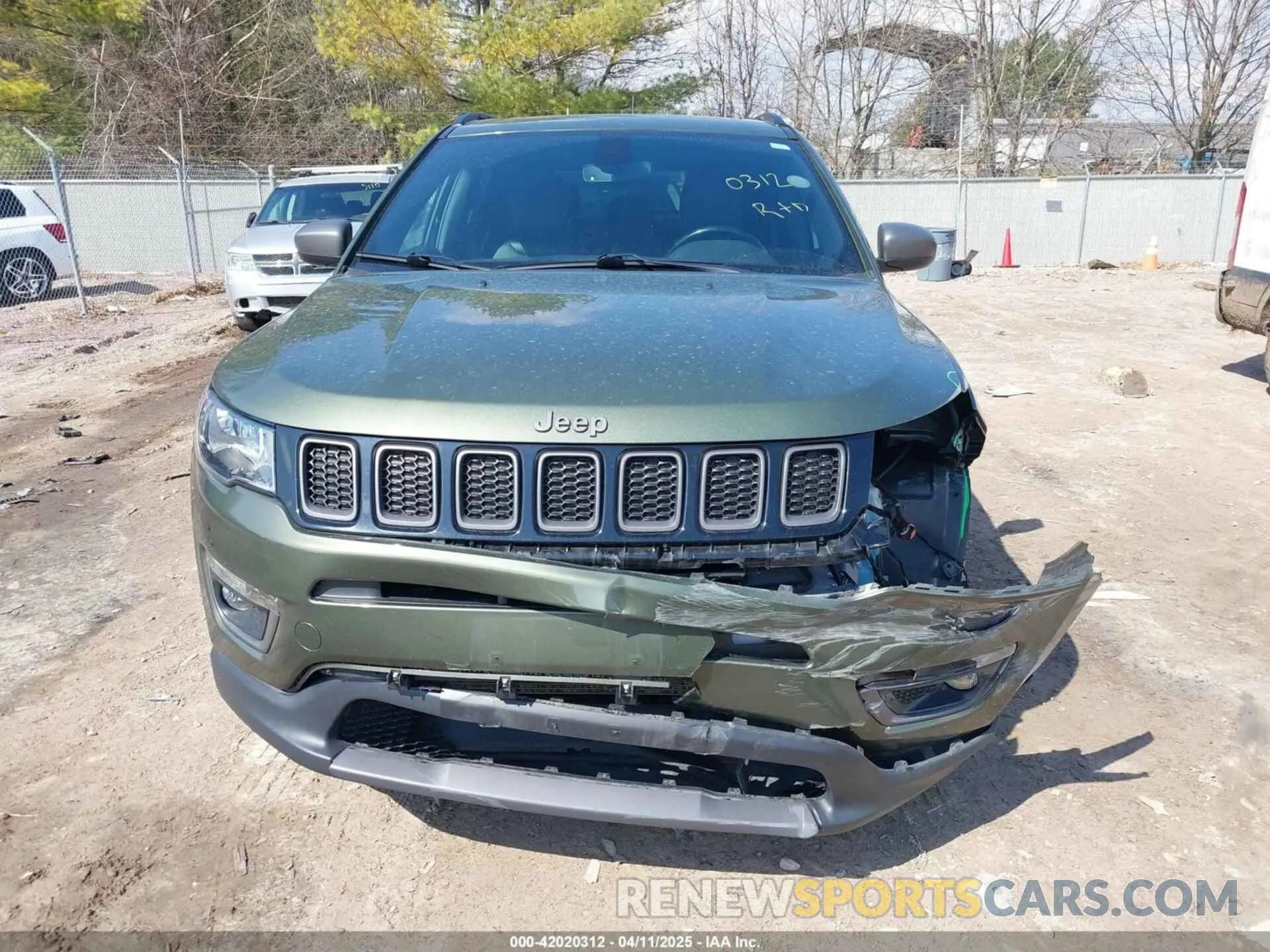 13 fotografías del automóvil dañado 3C4NJDEB2MT560454 JEEP COMPASS 2021