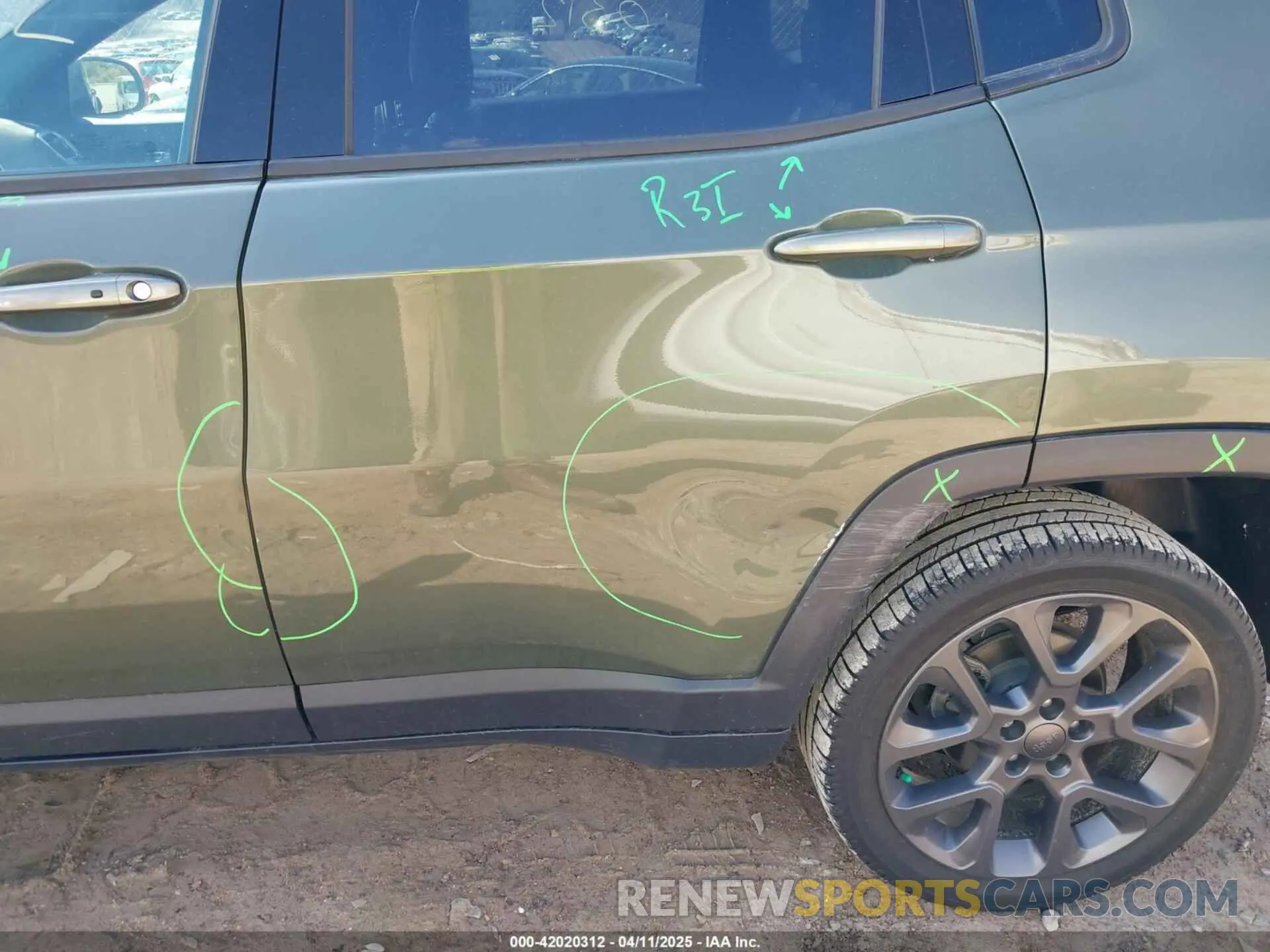 21 fotografías del automóvil dañado 3C4NJDEB2MT560454 JEEP COMPASS 2021