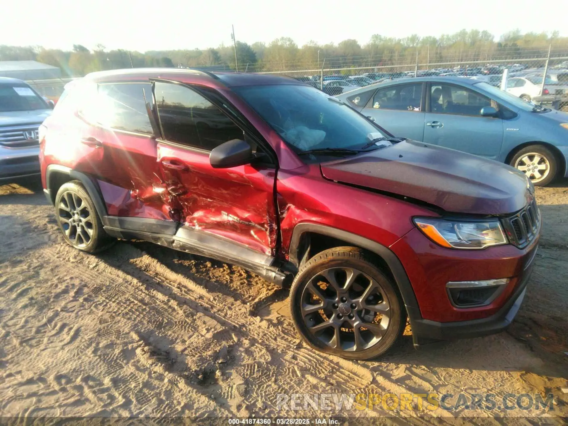 1 fotografías del automóvil dañado 3C4NJDEB2MT595656 JEEP COMPASS 2021
