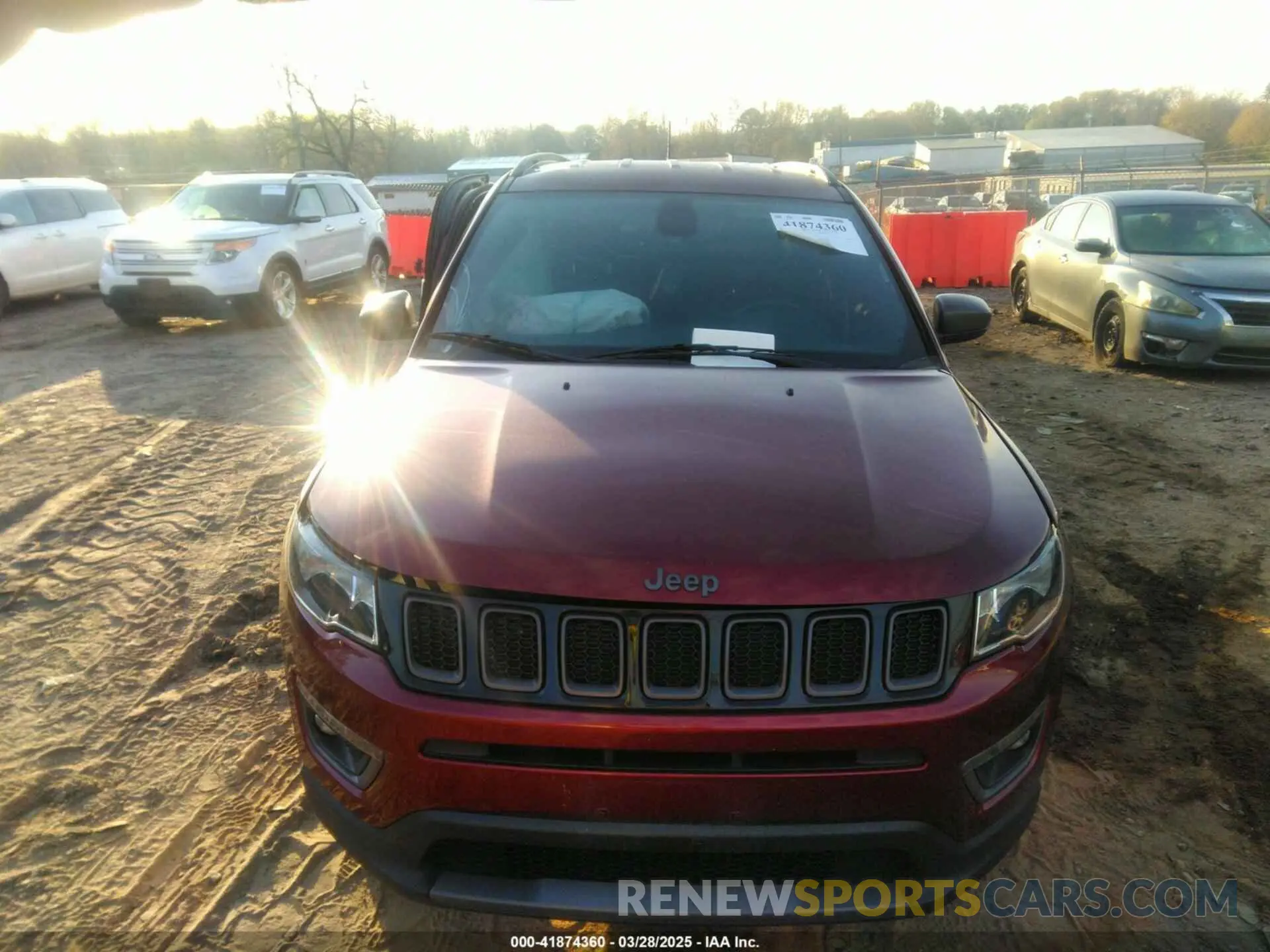 12 fotografías del automóvil dañado 3C4NJDEB2MT595656 JEEP COMPASS 2021