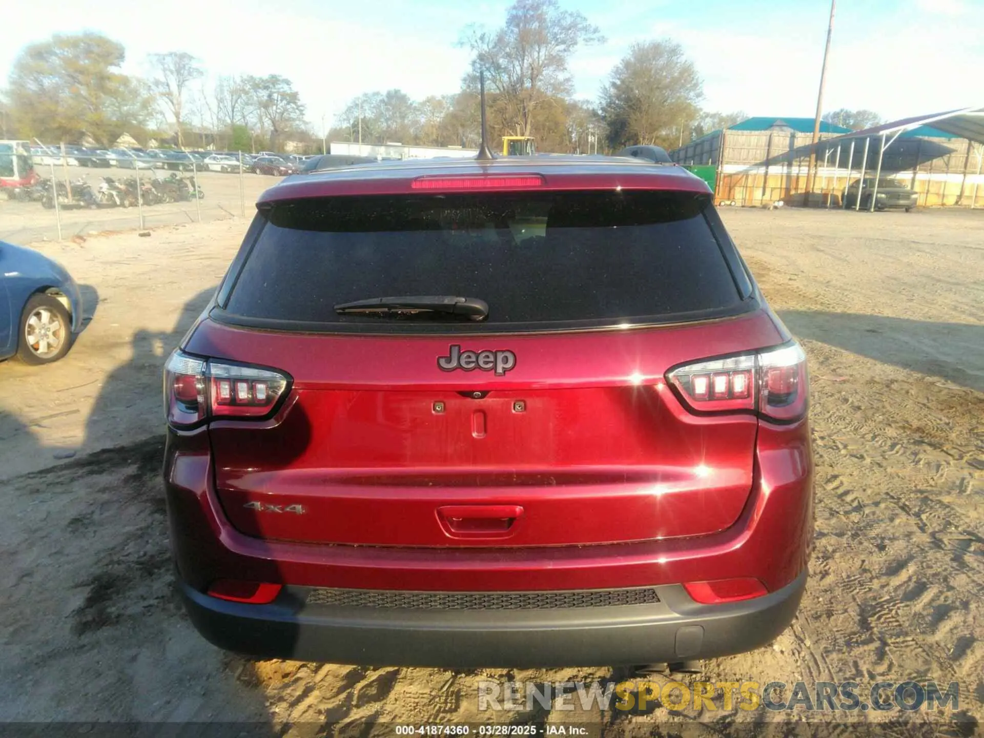 16 fotografías del automóvil dañado 3C4NJDEB2MT595656 JEEP COMPASS 2021
