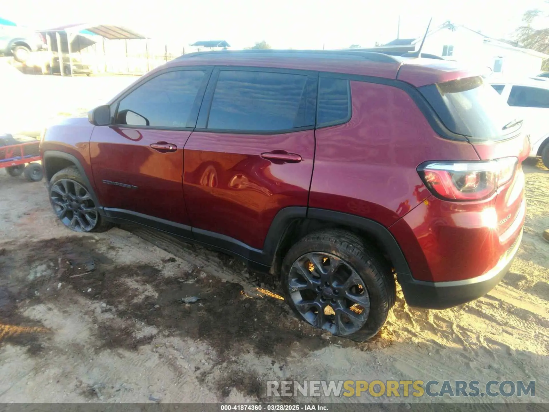3 fotografías del automóvil dañado 3C4NJDEB2MT595656 JEEP COMPASS 2021