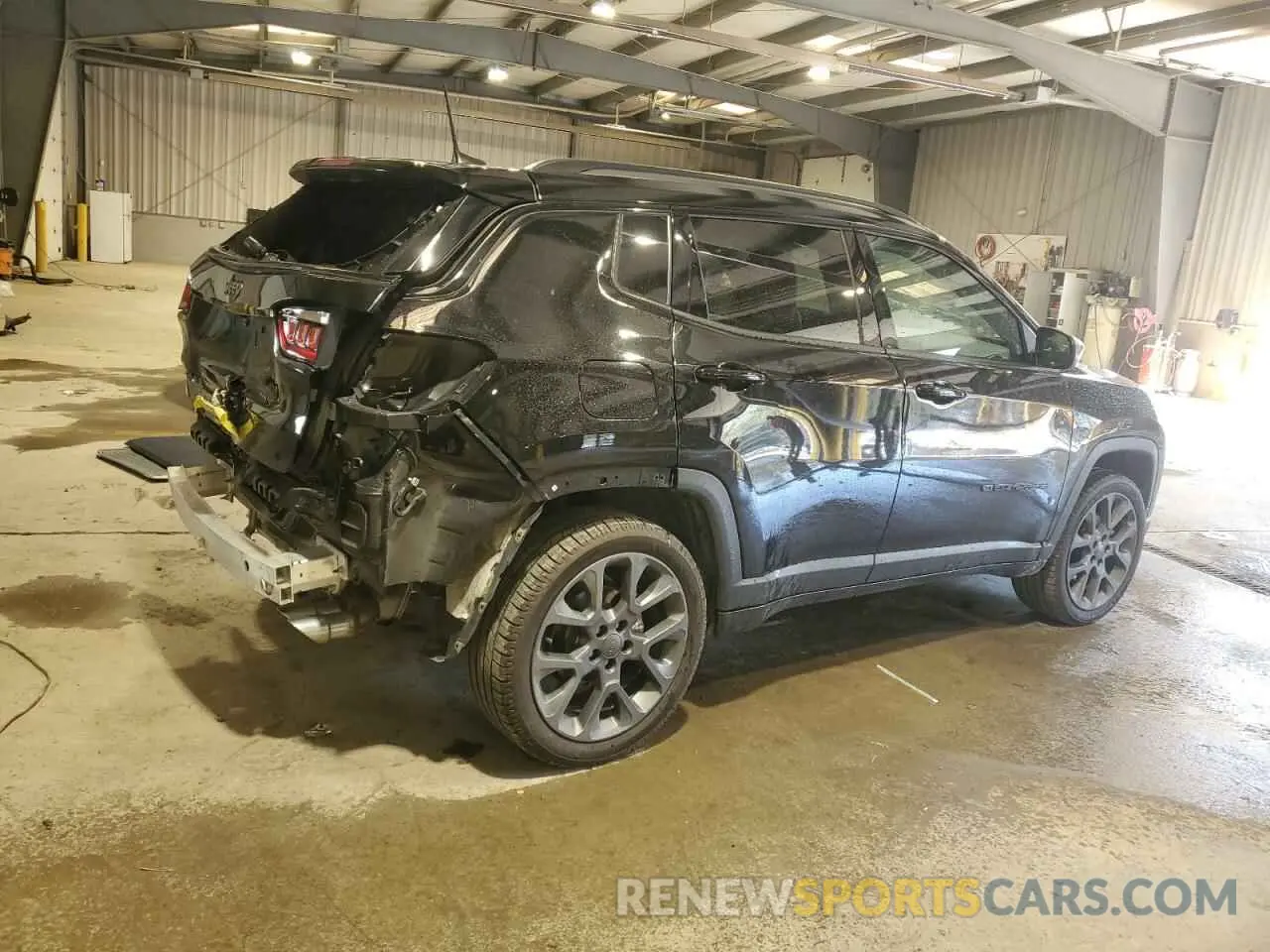 3 fotografías del automóvil dañado 3C4NJDEB3MT535708 JEEP COMPASS 2021