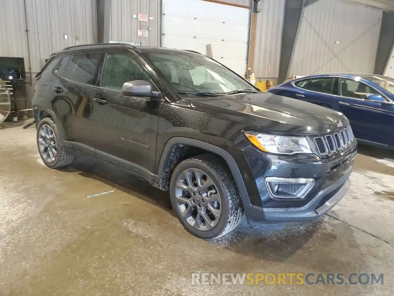 4 fotografías del automóvil dañado 3C4NJDEB3MT535708 JEEP COMPASS 2021