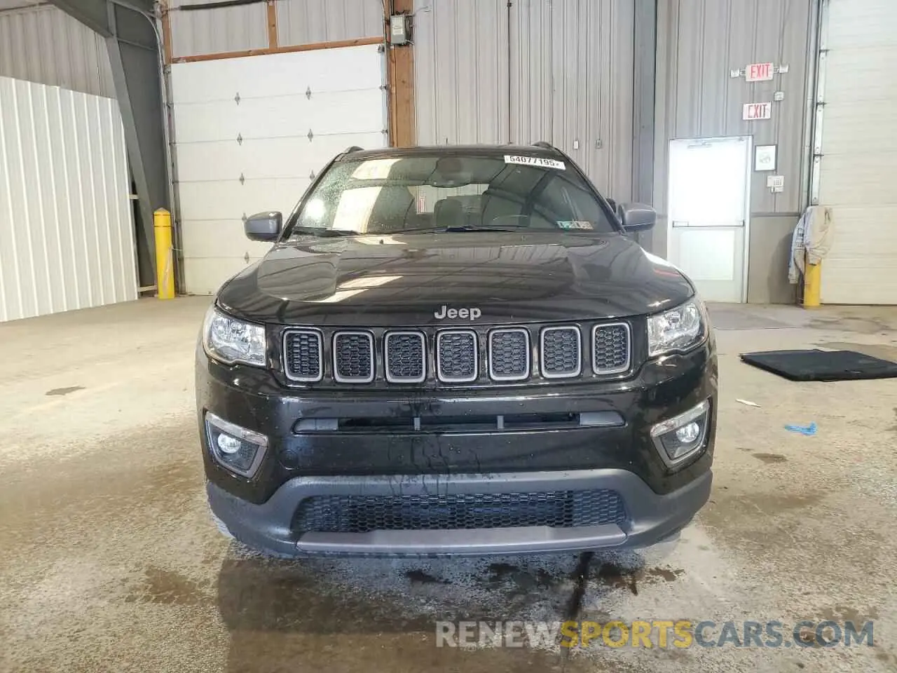 5 fotografías del automóvil dañado 3C4NJDEB3MT535708 JEEP COMPASS 2021
