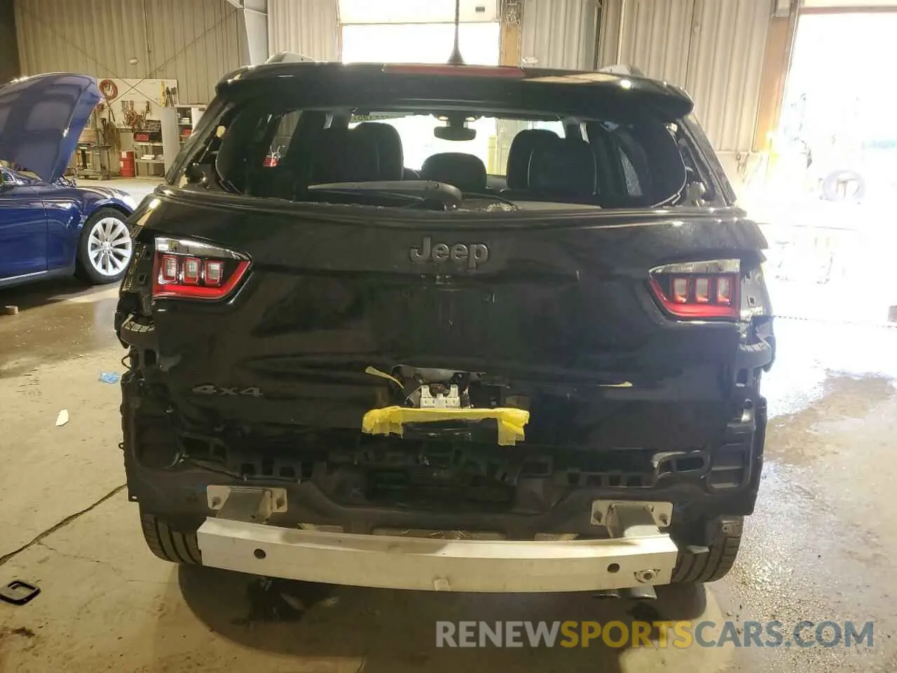 6 fotografías del automóvil dañado 3C4NJDEB3MT535708 JEEP COMPASS 2021