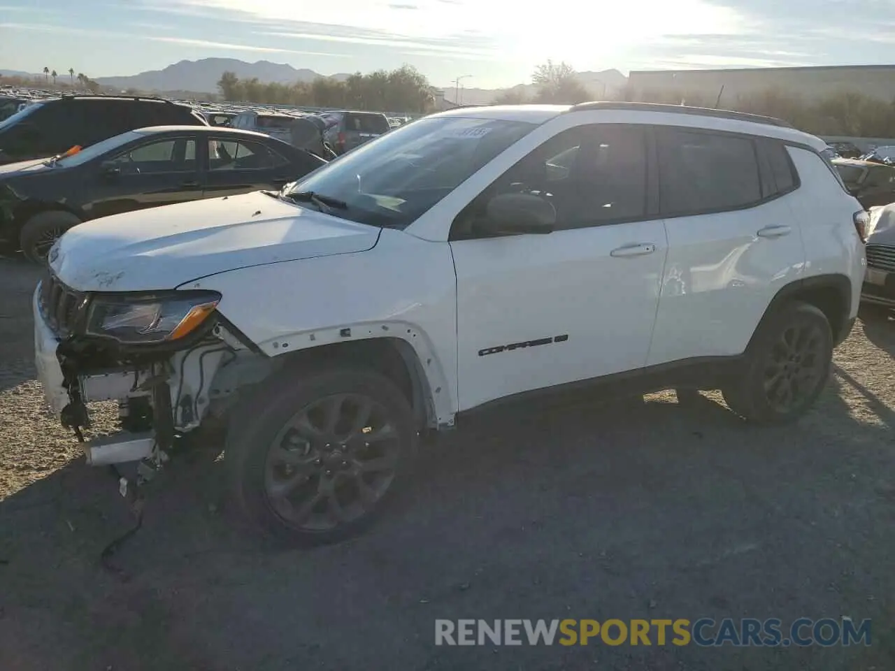 1 fotografías del automóvil dañado 3C4NJDEB4MT549424 JEEP COMPASS 2021