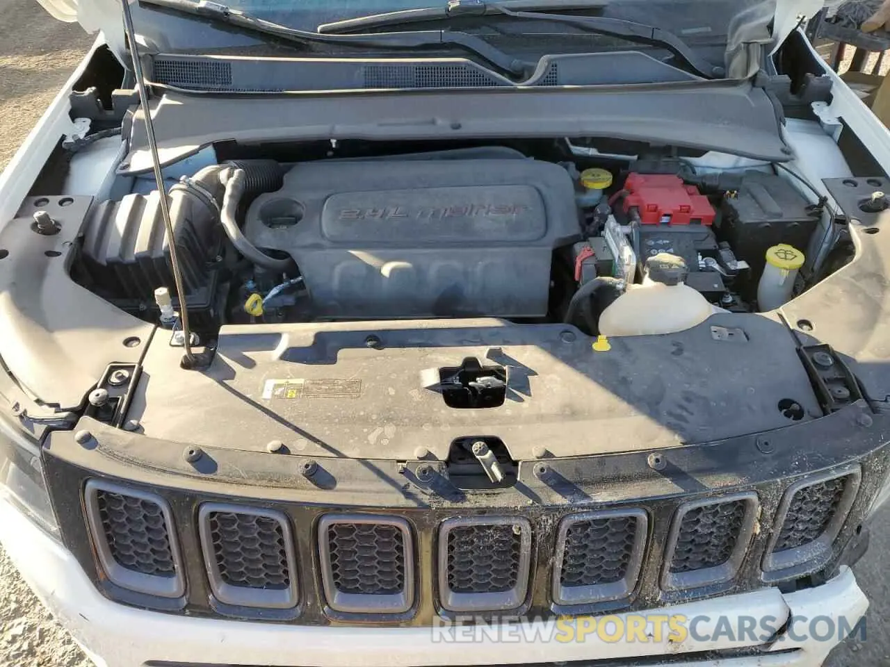 12 fotografías del automóvil dañado 3C4NJDEB4MT549424 JEEP COMPASS 2021