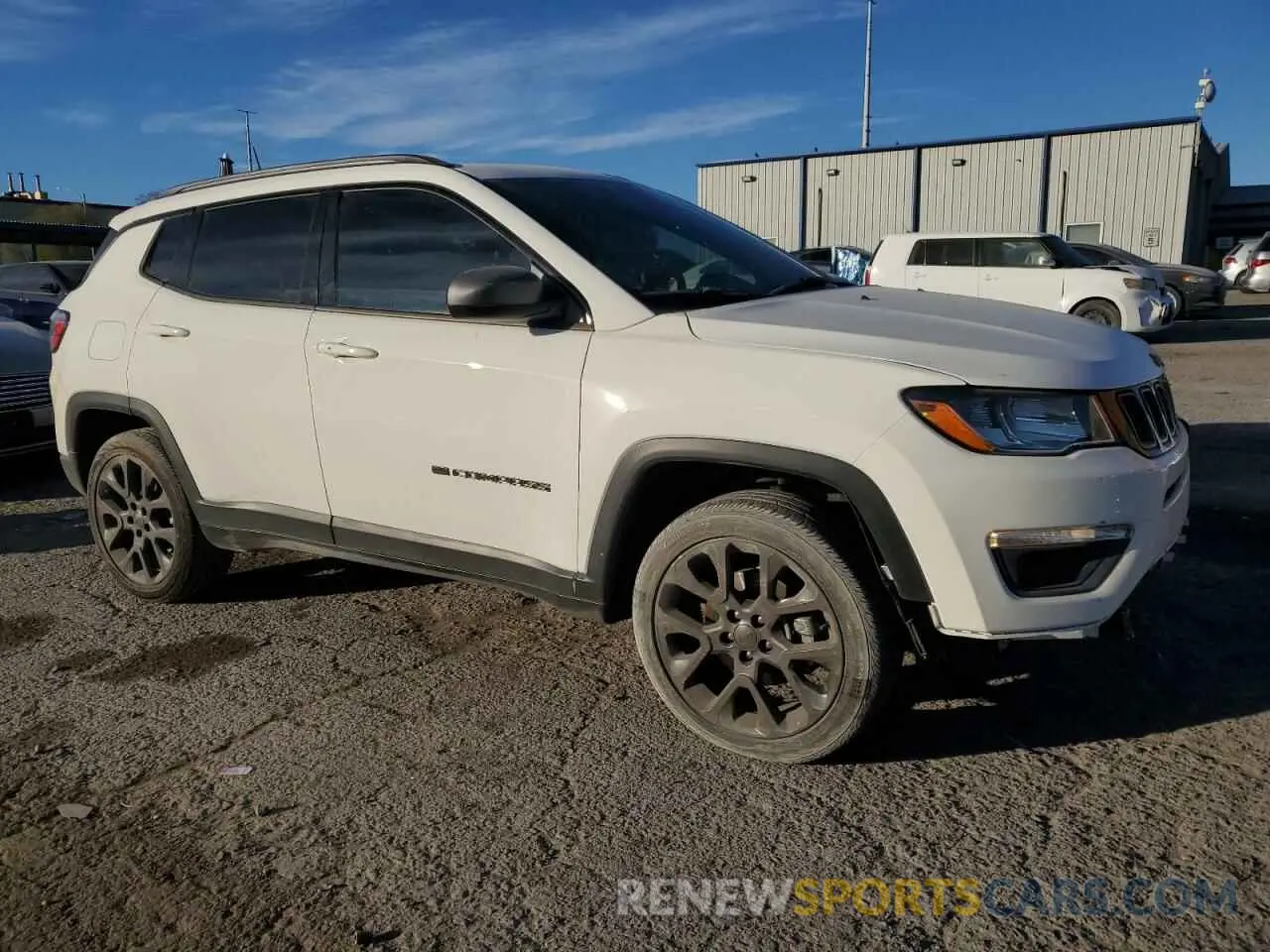 4 fotografías del automóvil dañado 3C4NJDEB4MT549424 JEEP COMPASS 2021