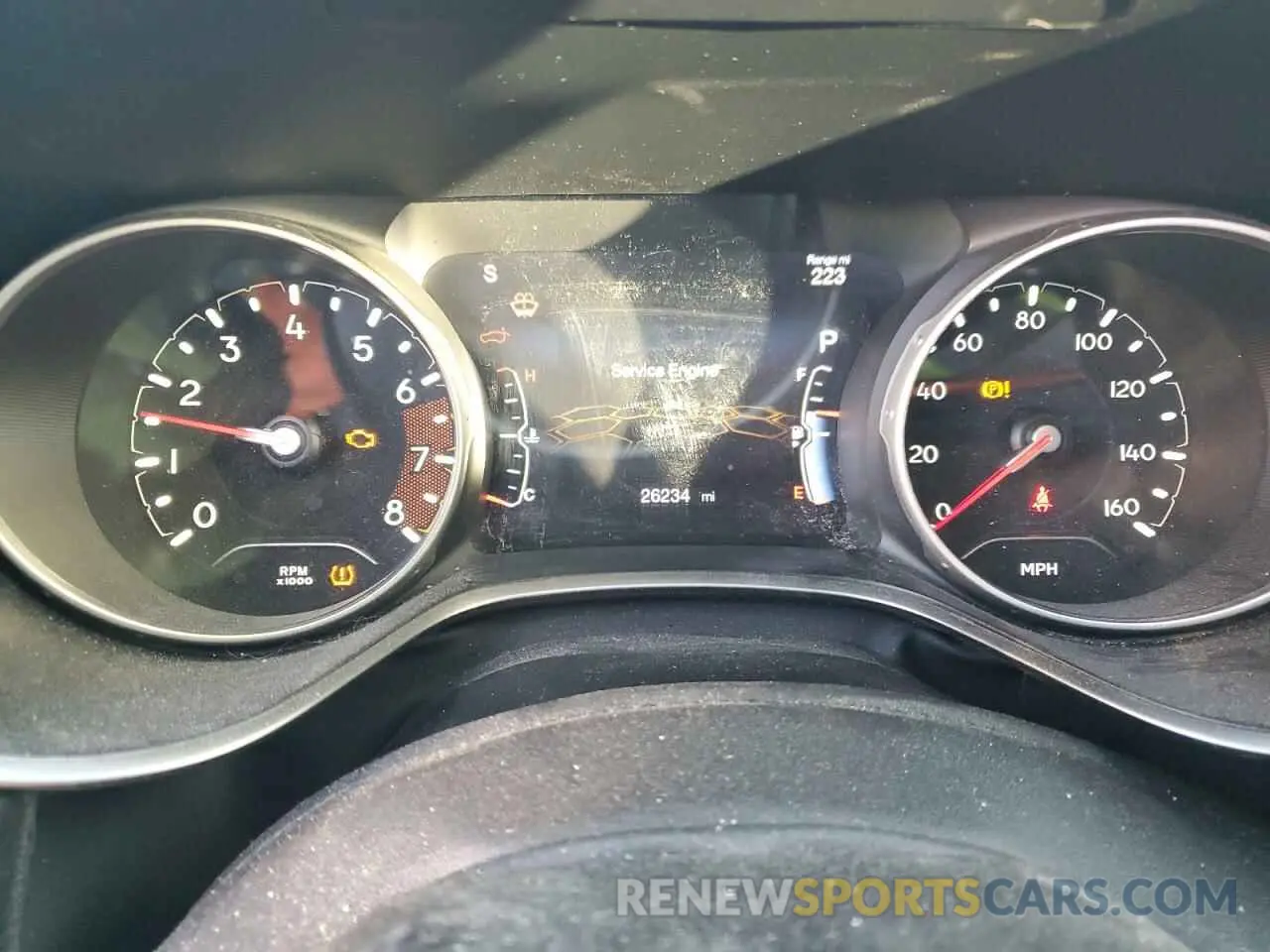 9 fotografías del automóvil dañado 3C4NJDEB4MT549424 JEEP COMPASS 2021