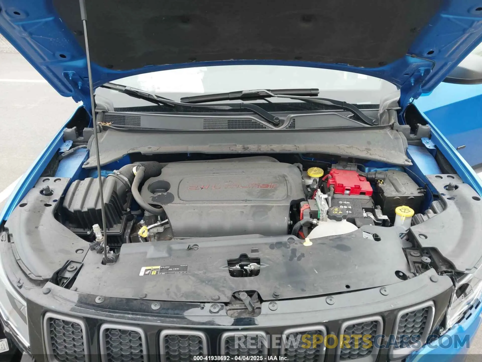 10 fotografías del automóvil dañado 3C4NJDEB5MT529070 JEEP COMPASS 2021