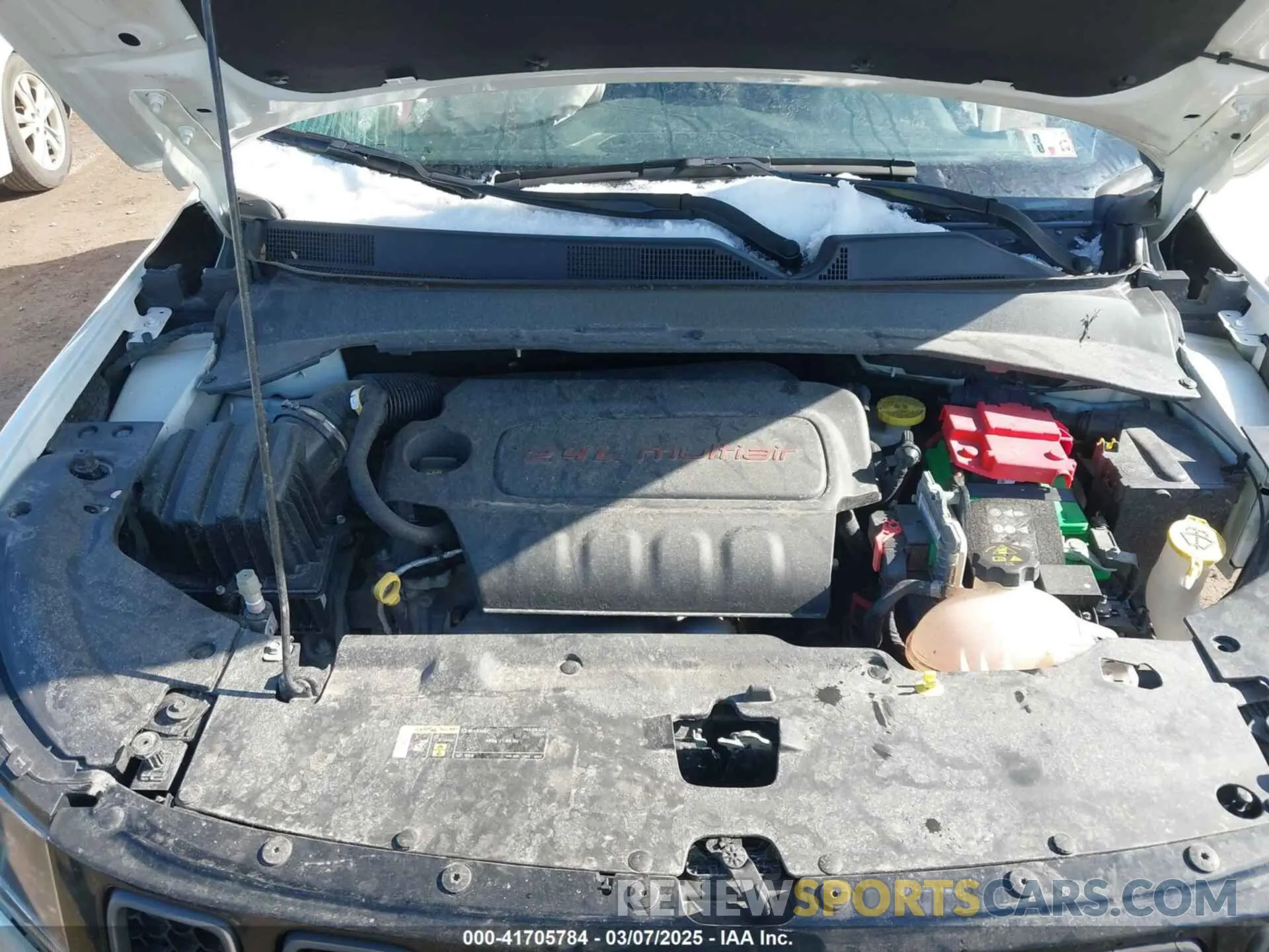 10 fotografías del automóvil dañado 3C4NJDEB5MT584554 JEEP COMPASS 2021