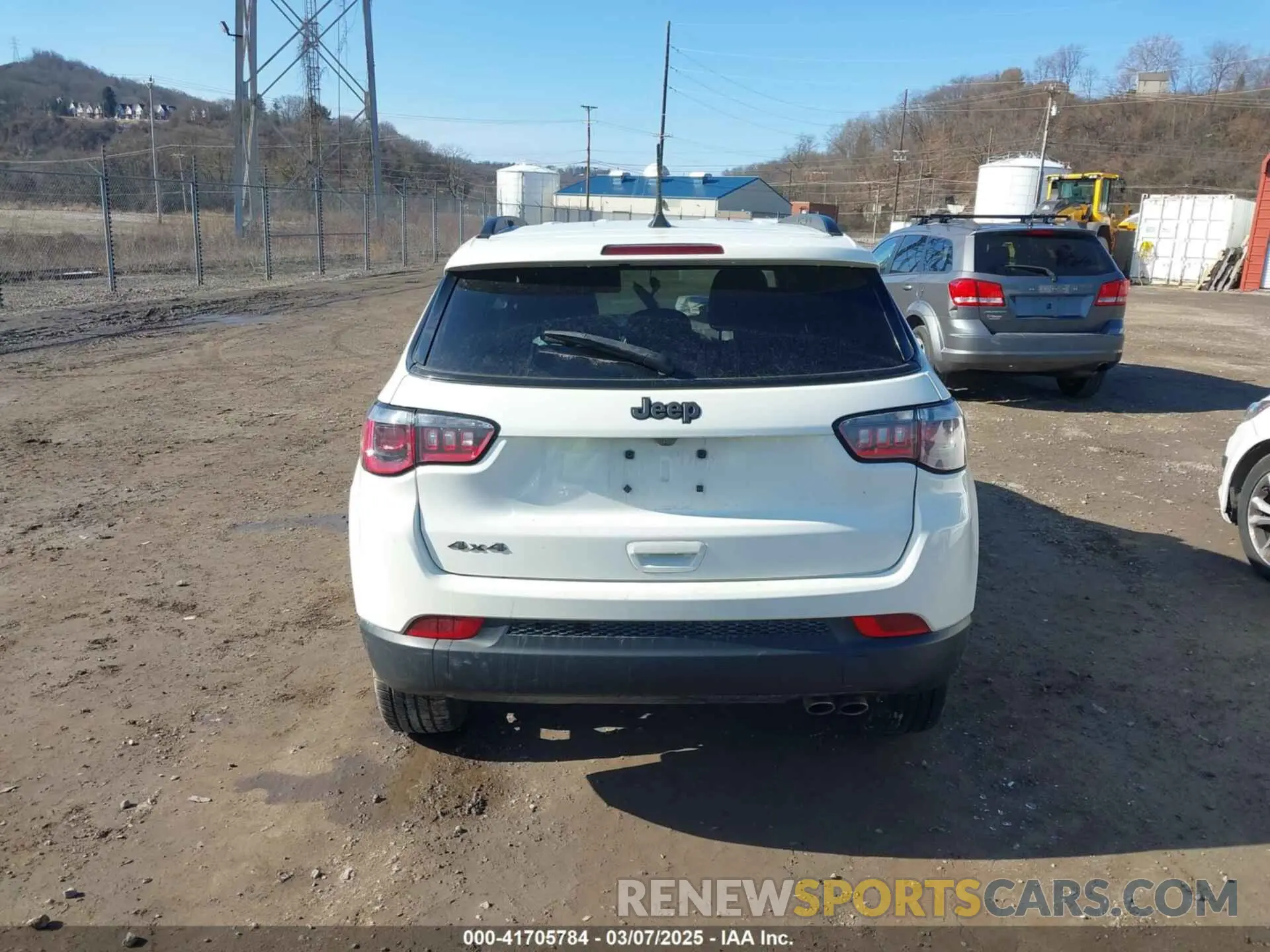 17 fotografías del automóvil dañado 3C4NJDEB5MT584554 JEEP COMPASS 2021