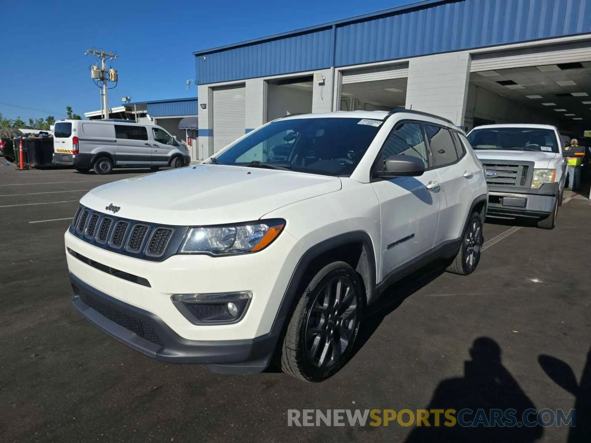 9 fotografías del automóvil dañado 3C4NJDEB7MT524999 JEEP COMPASS 2021