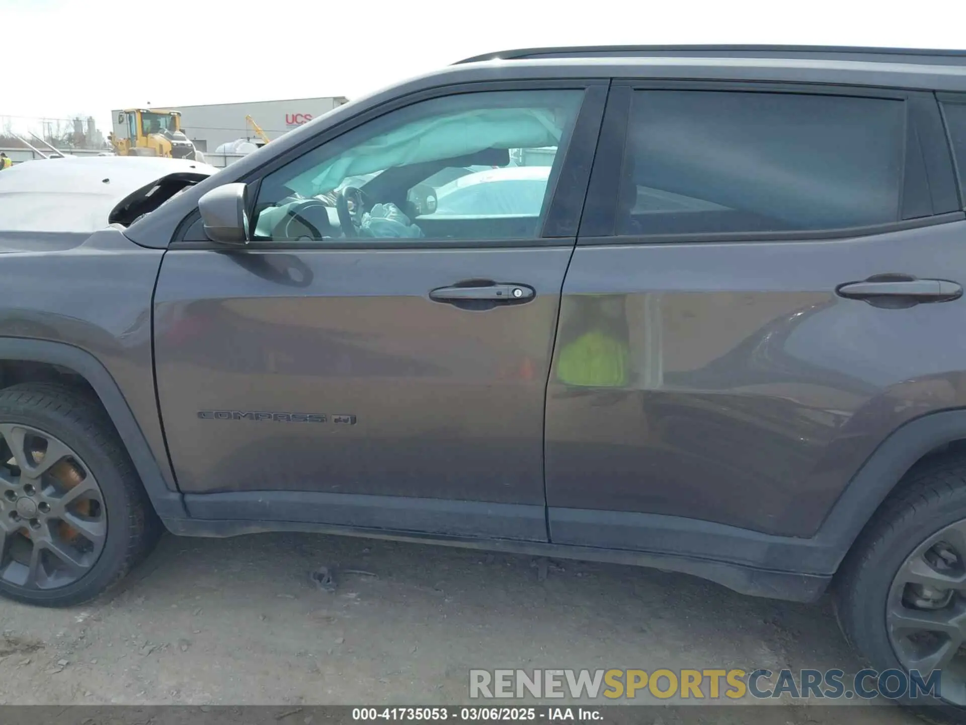 14 fotografías del automóvil dañado 3C4NJDEB7MT595359 JEEP COMPASS 2021