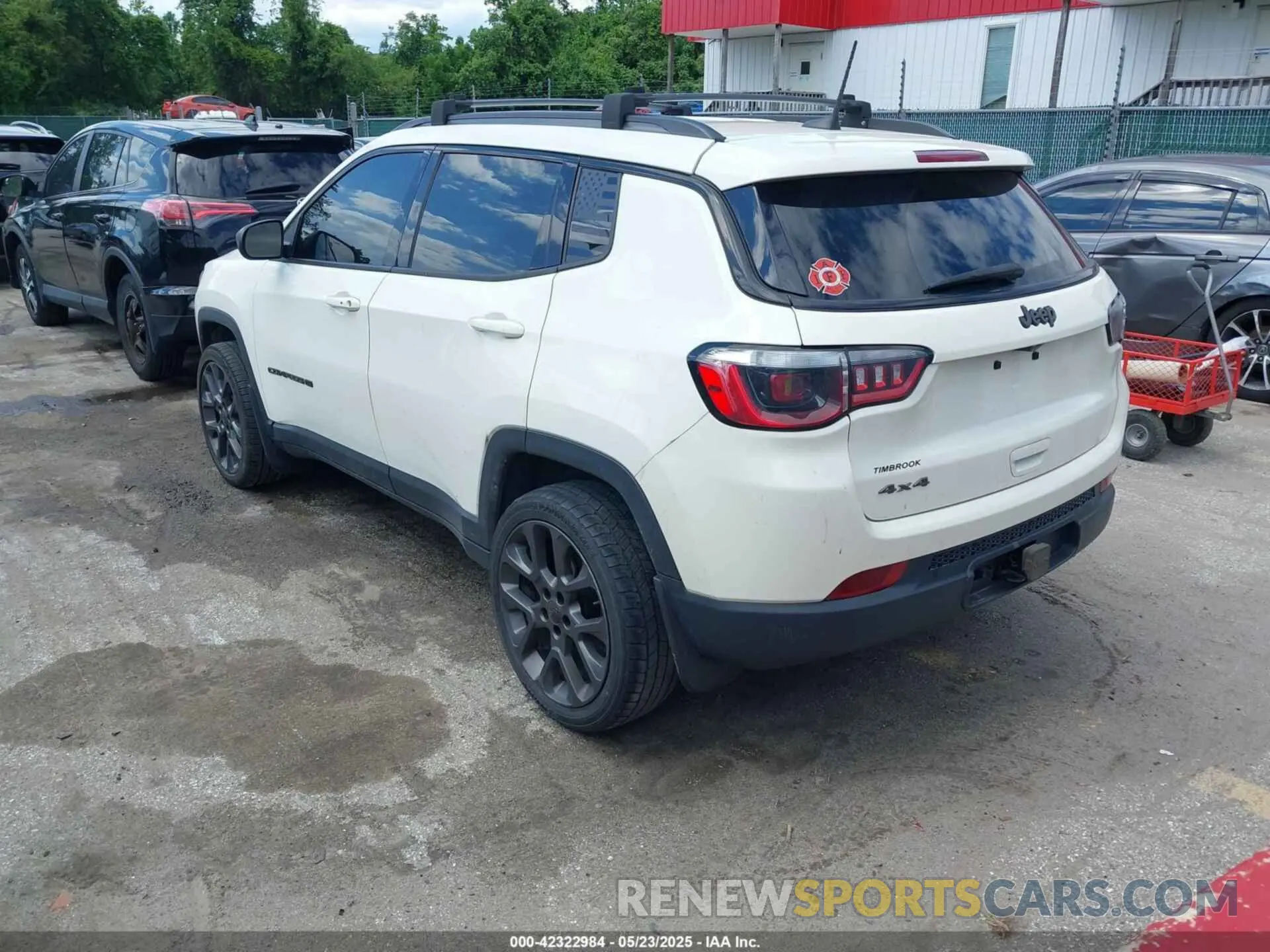 3 fotografías del automóvil dañado 3C4NJDEB9MT516631 JEEP COMPASS 2021