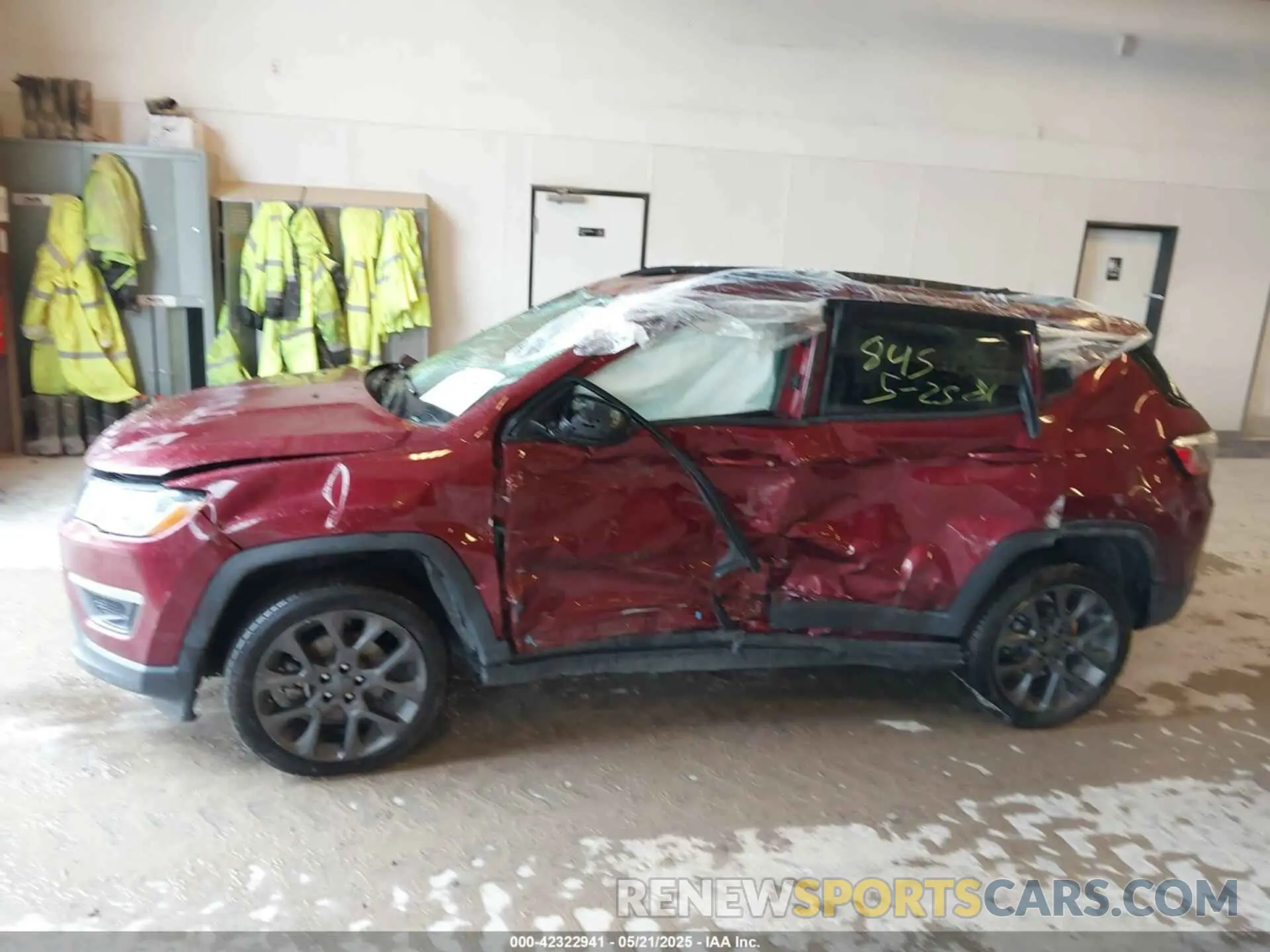 6 fotografías del automóvil dañado 3C4NJDEBXMT529078 JEEP COMPASS 2021