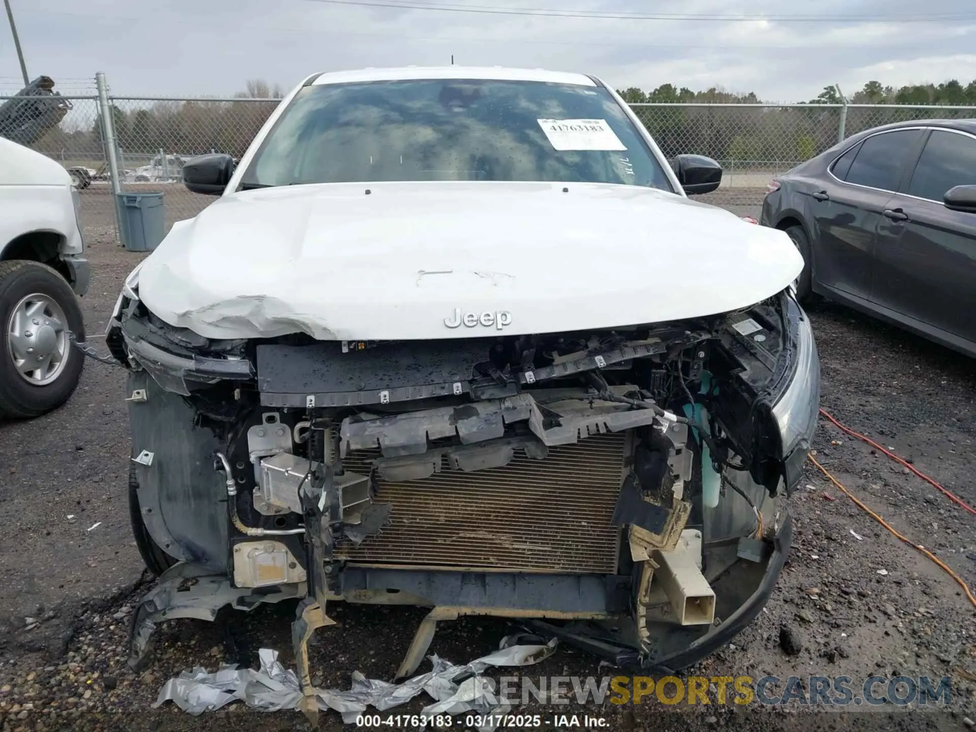 13 fotografías del automóvil dañado 3C4NJCAB4NT121306 JEEP COMPASS 2022