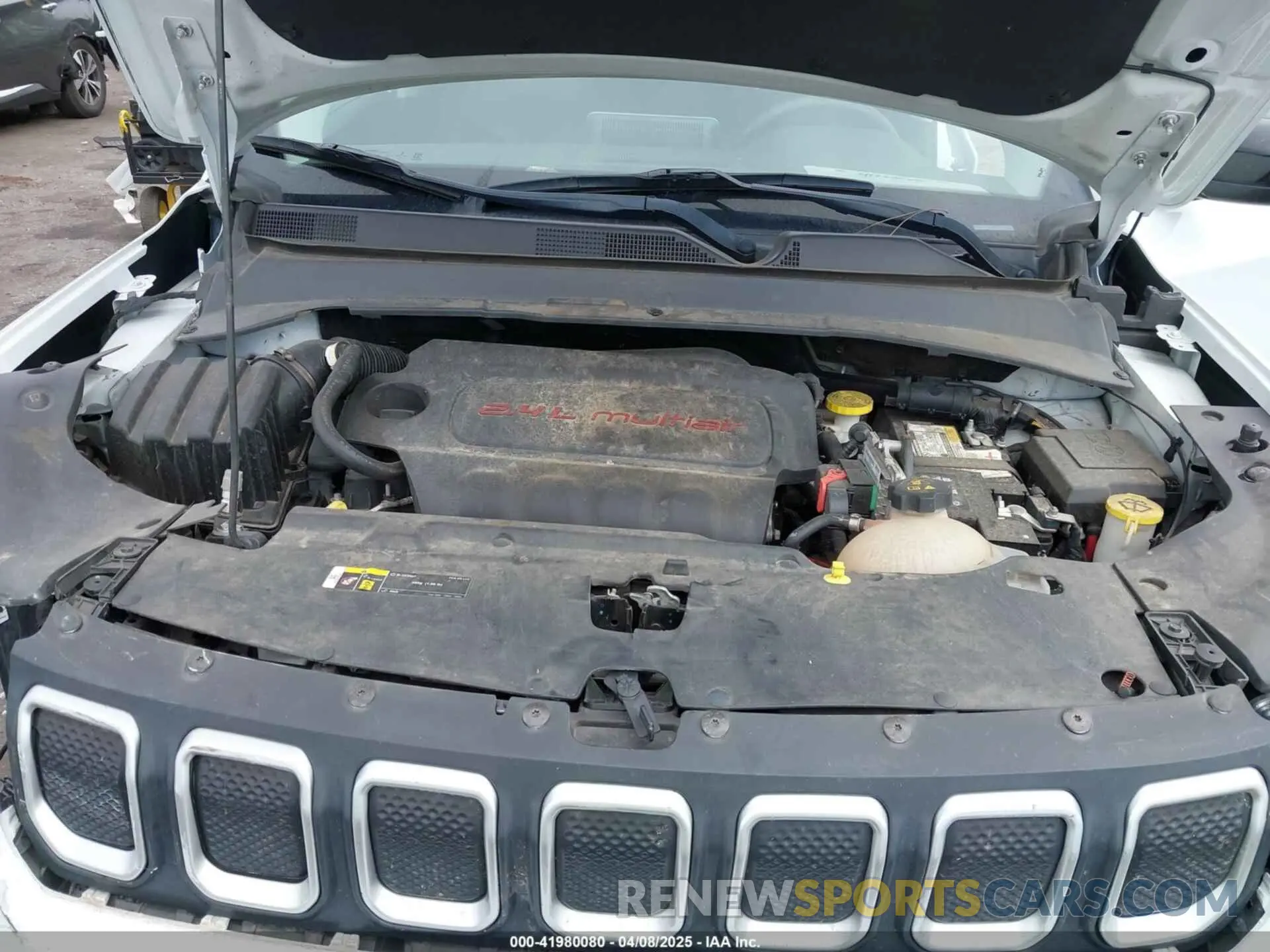 10 fotografías del automóvil dañado 3C4NJCBB0NT140031 JEEP COMPASS 2022