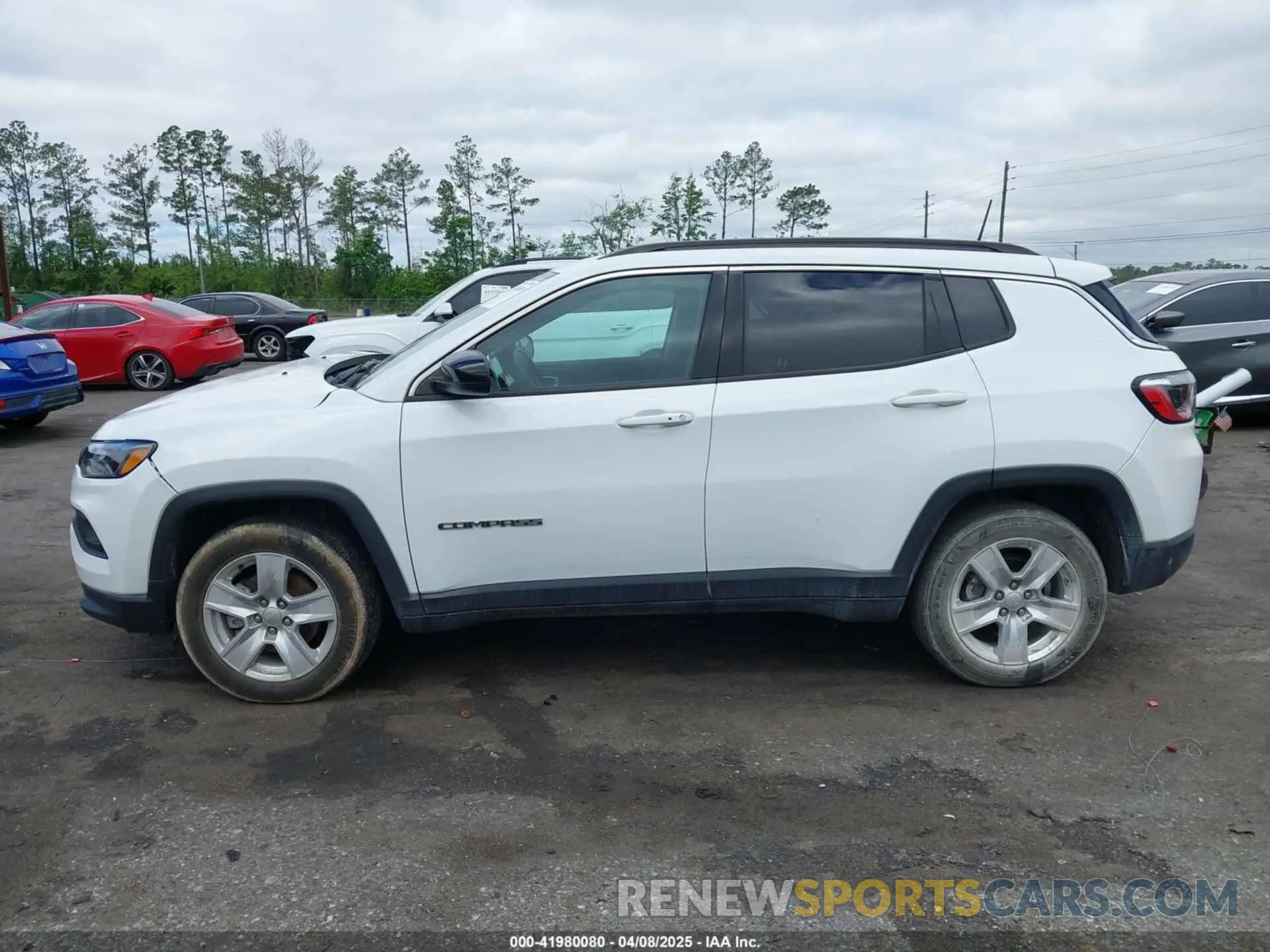 14 fotografías del automóvil dañado 3C4NJCBB0NT140031 JEEP COMPASS 2022