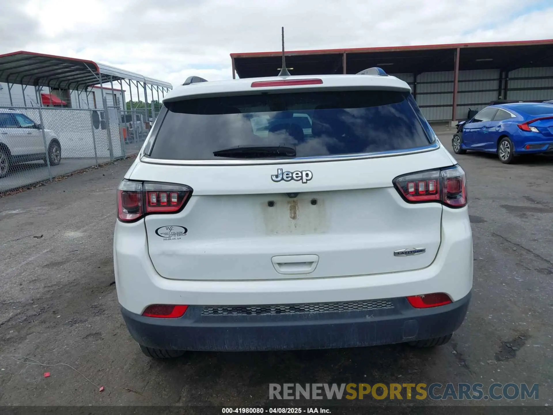 16 fotografías del automóvil dañado 3C4NJCBB0NT140031 JEEP COMPASS 2022