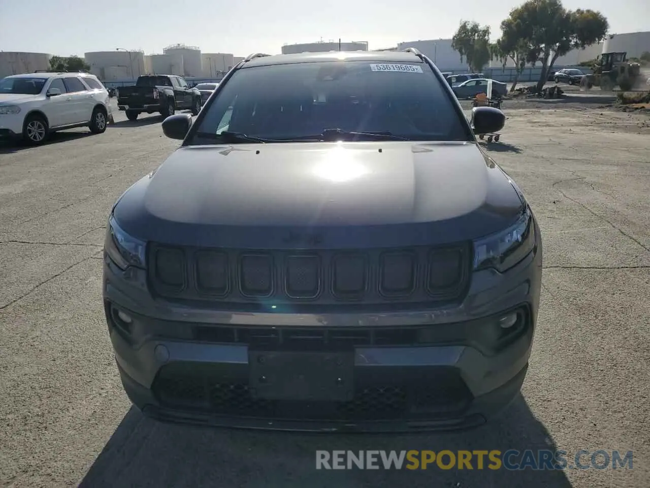 5 fotografías del automóvil dañado 3C4NJCBB0NT187625 JEEP COMPASS 2022